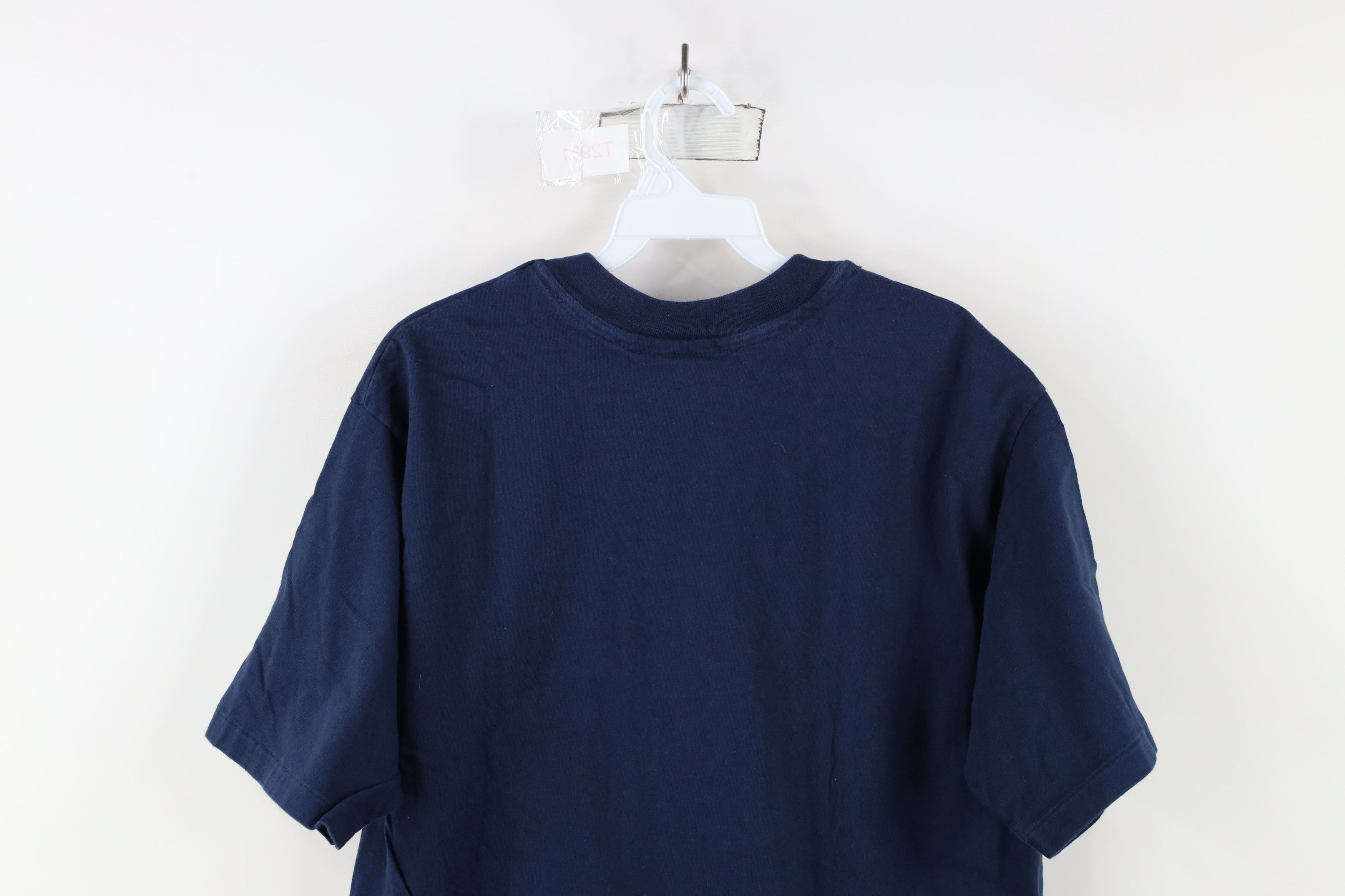 Vintage Vintage 90s Ohio State University T-Shirt Blue Cotton USA Size US L / EU 52-54 / 3 - 8 Thumbnail