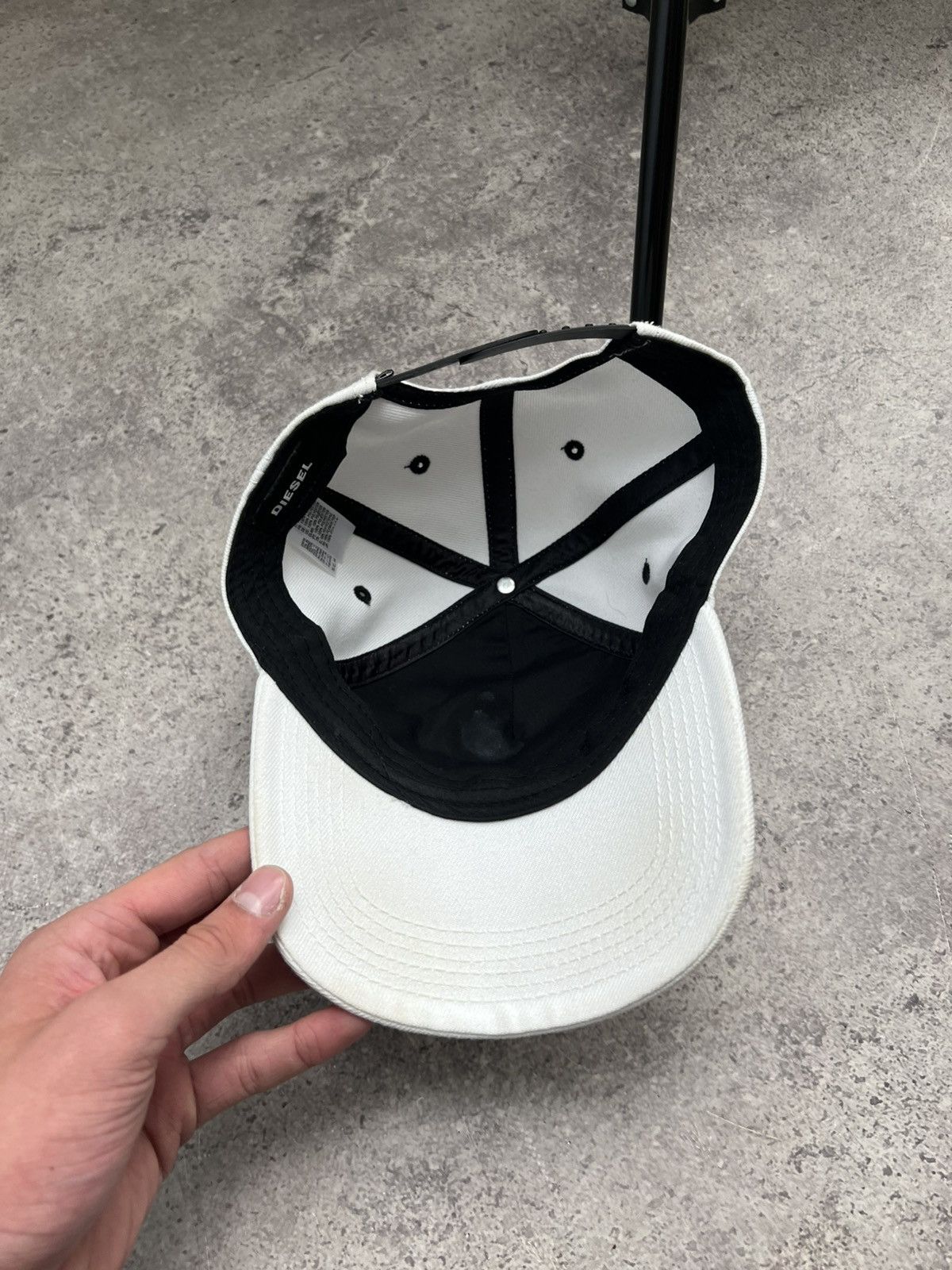 Diesel × Vintage Diesel Washed Cap Y2K Size ONE SIZE - 3 Thumbnail
