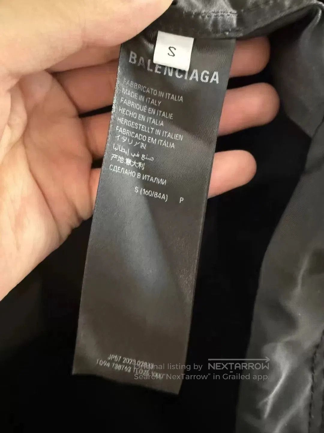 Balenciaga Balenciaga Tape Hooded Jacket S. Size US S / EU 44-46 / 1 - 4 Thumbnail