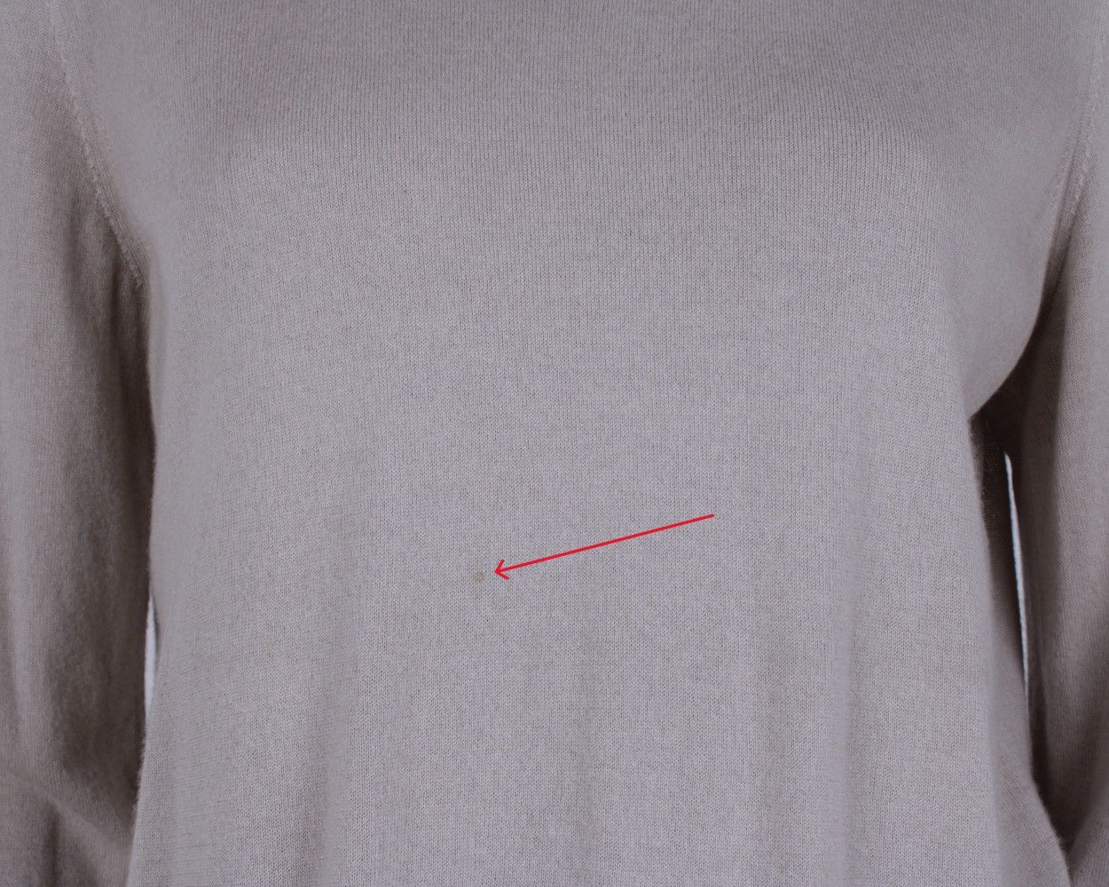 Designer × Loro Piana LORO PIANA 100% Cashmere Logo Metal Beige Sweater Jumper Size M / US 6-8 / IT 42-44 - 15 Thumbnail