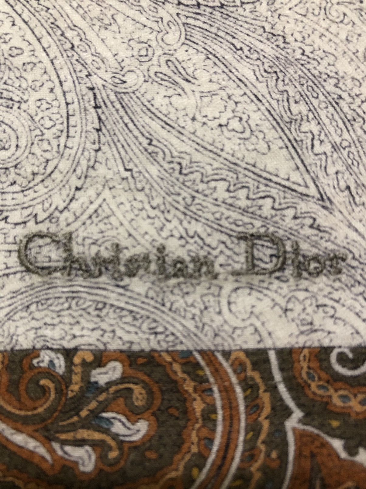 Christian Dior Monsieur × Vintage Vintage Cristian Dior Handkerchief Size ONE SIZE - 5 Thumbnail