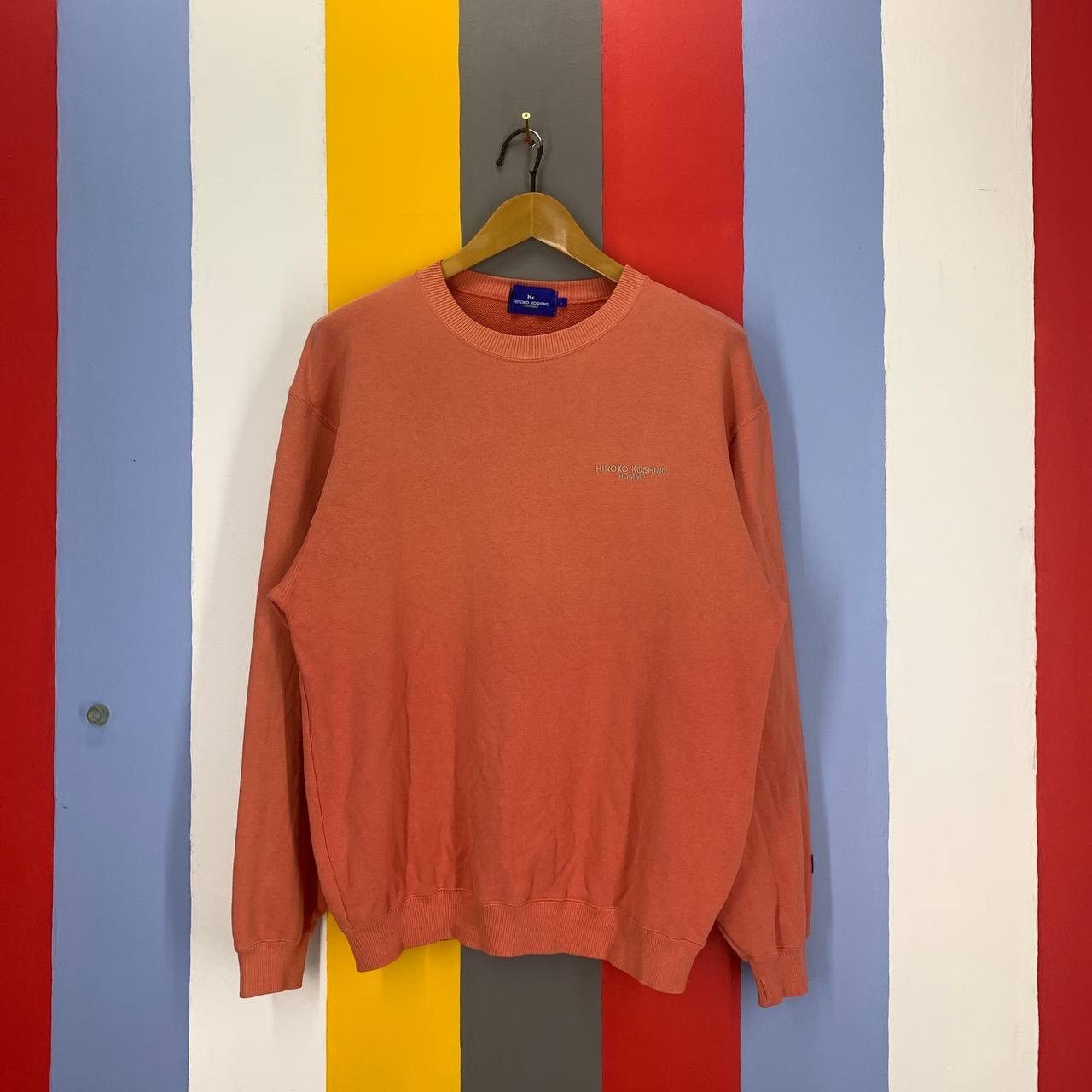 Hiroko Koshino Homme HIROKO KOSHINO HOMME Crew Neck Sweatshirt #2532/O Size US L / EU 52-54 / 3 - 3 Thumbnail