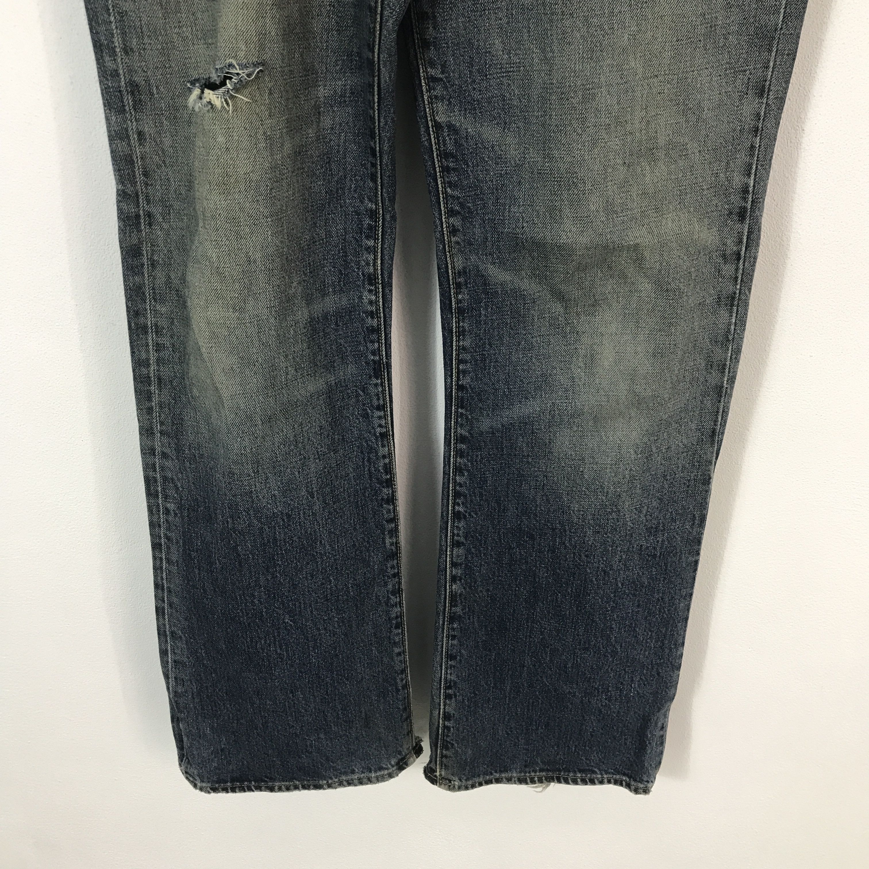 Japanese Brand Bootcut style Gap distressed denim jeans pants Size US 32 / EU 48 - 3 Thumbnail