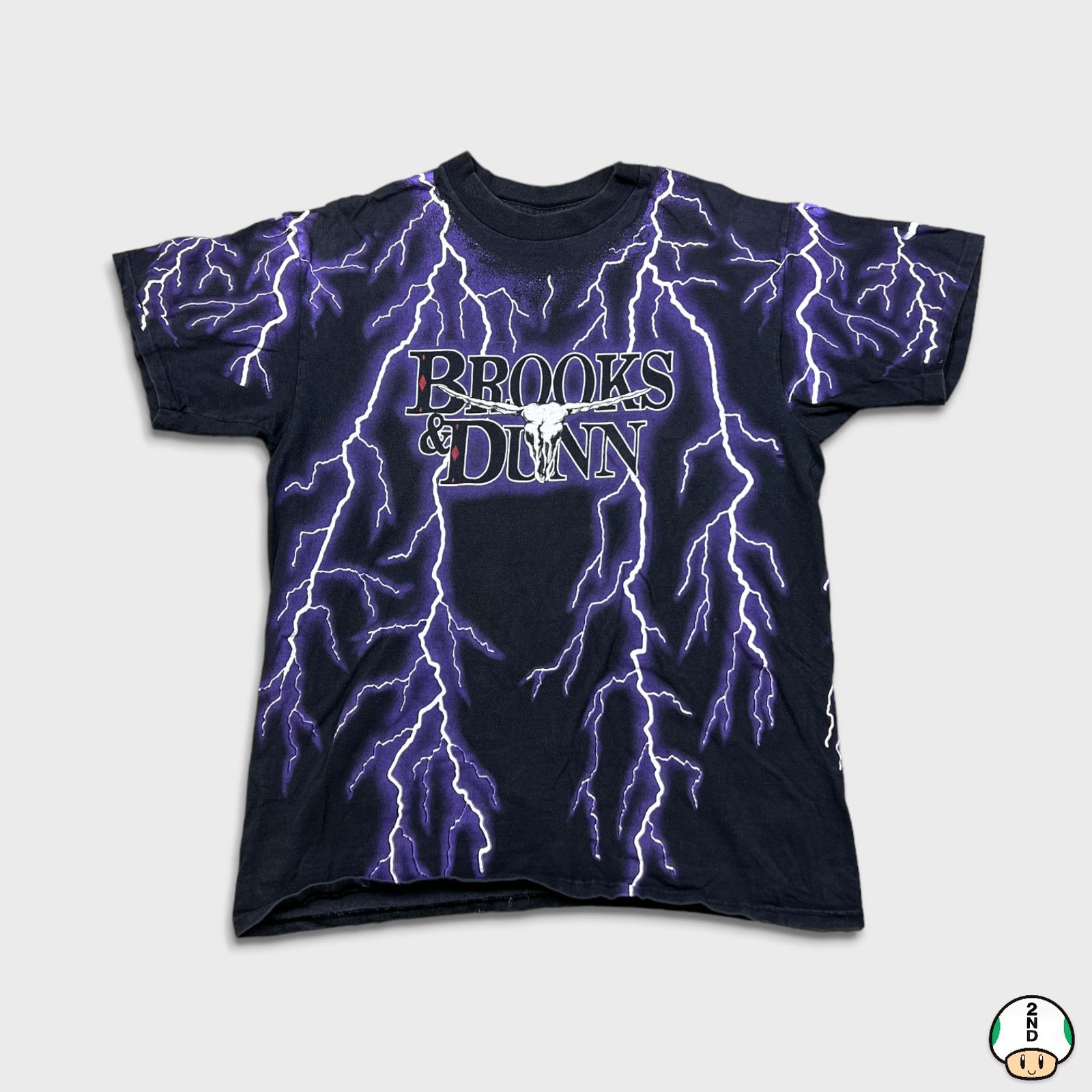 OVERDESIGN バカバカしい VINTAGE ROCK TEE CUSTOM DENIM 