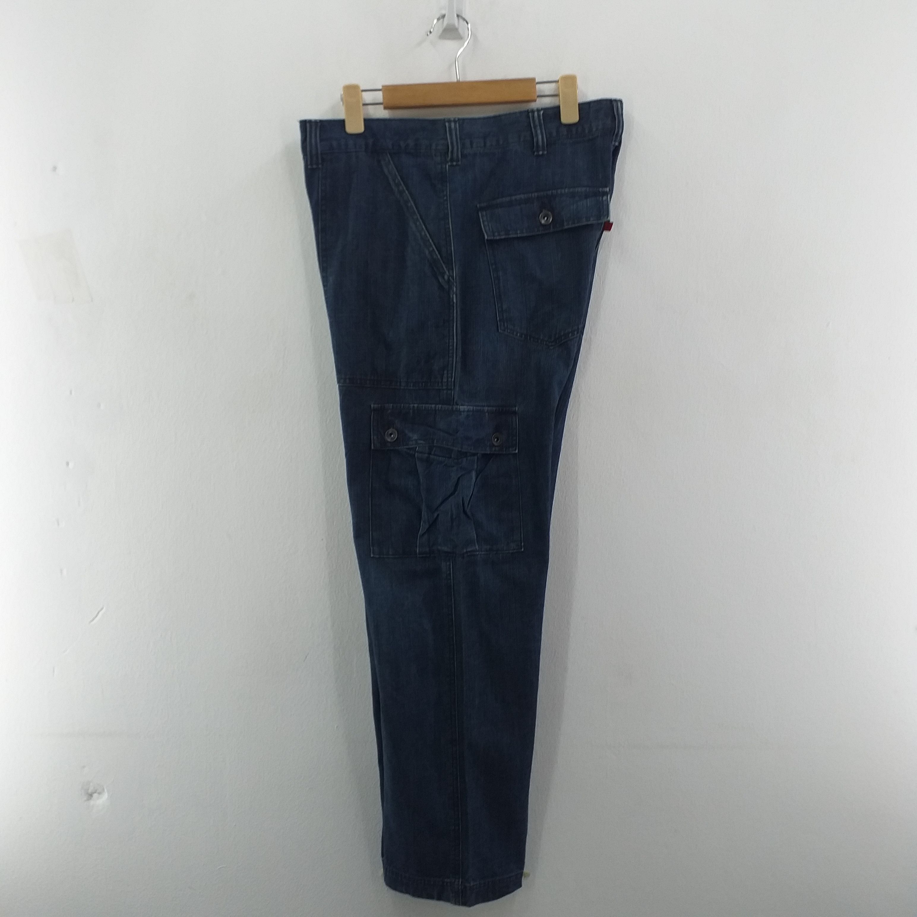 Japanese Brand Ssur Plus Japanese Brand Cargo Jeans -CP049 Size US 37 - 5 Thumbnail