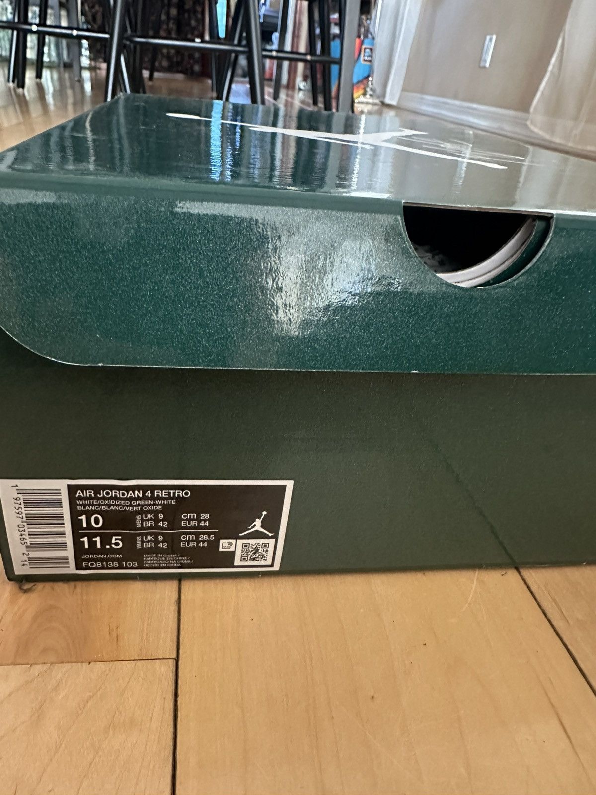 Jordan Brand Jordan 4 Oxidized Green Size US 10 / EU 43 - 8 Thumbnail