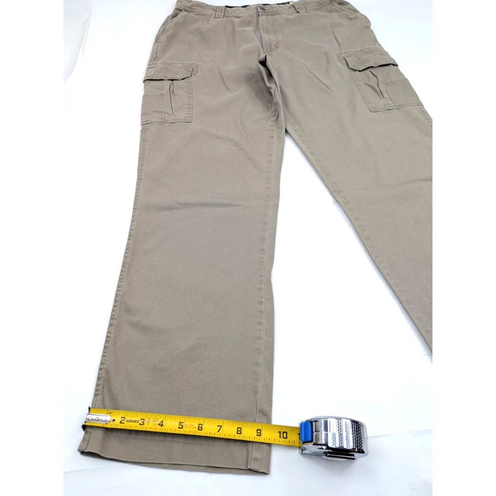 Vintage RedHead Cargo Pants Men 36 Regular Beige Cotton Outdoor Hiking Work Casual Size US 36 / EU 52 - 2 Thumbnail