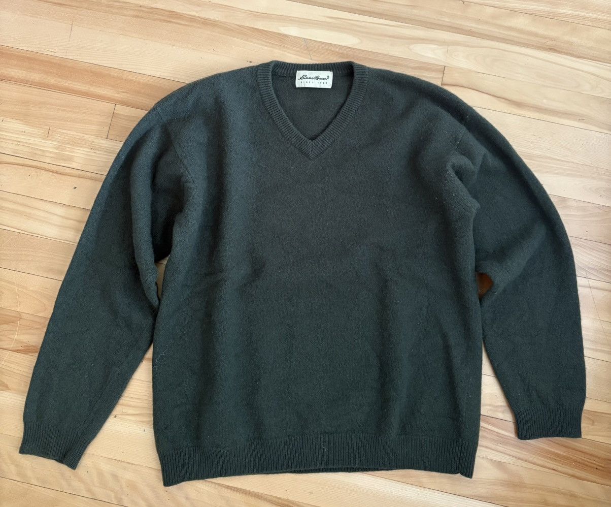 Eddie Bauer Eddie Bauer V-Neck Sweater Size US M / EU 48-50 / 2 - 1 Thumbnail