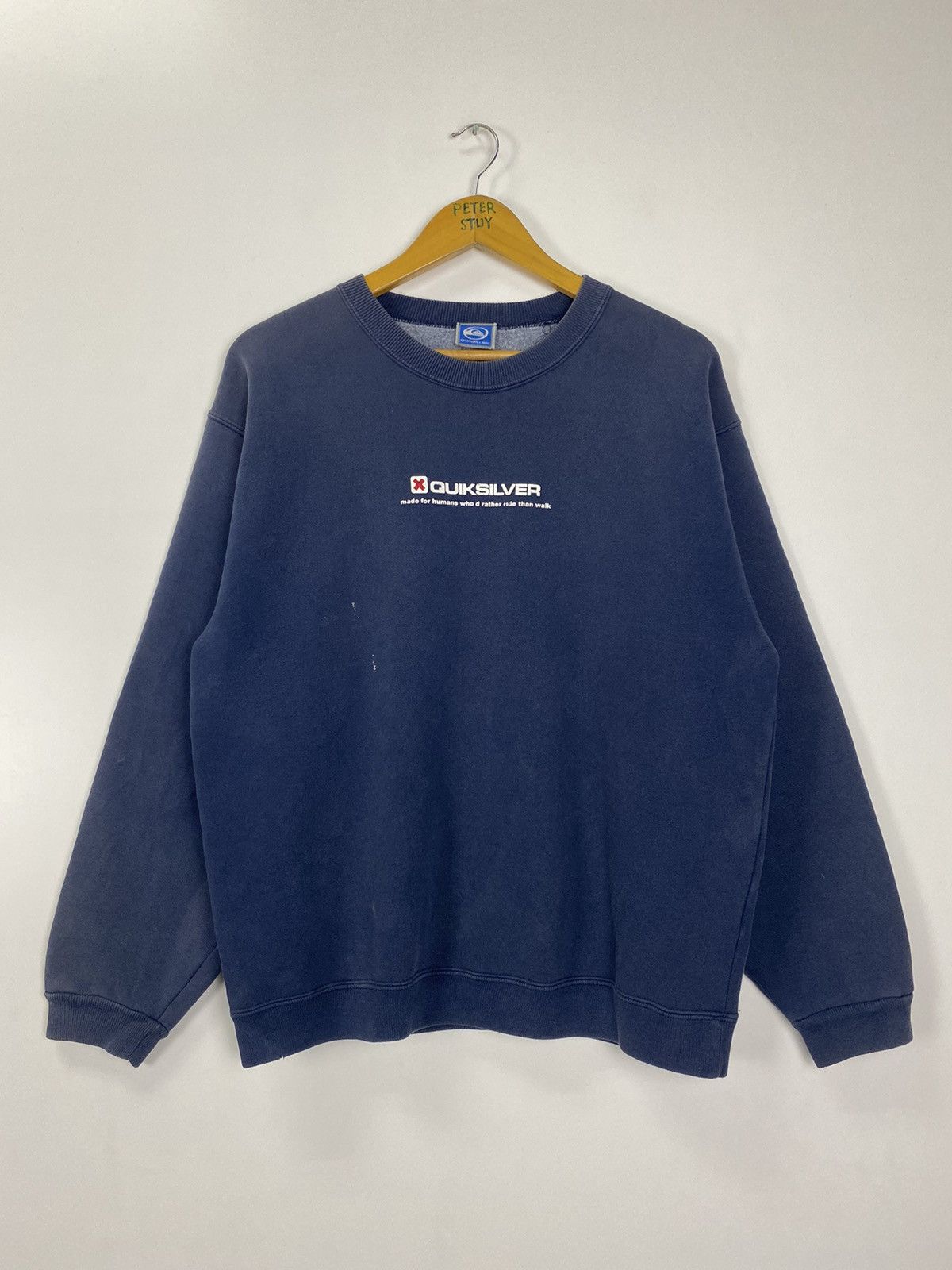 Quiksilver × Vintage Vintage Quiksilver big logo sweatshirt Size US L / EU 52-54 / 3 - 2 Thumbnail