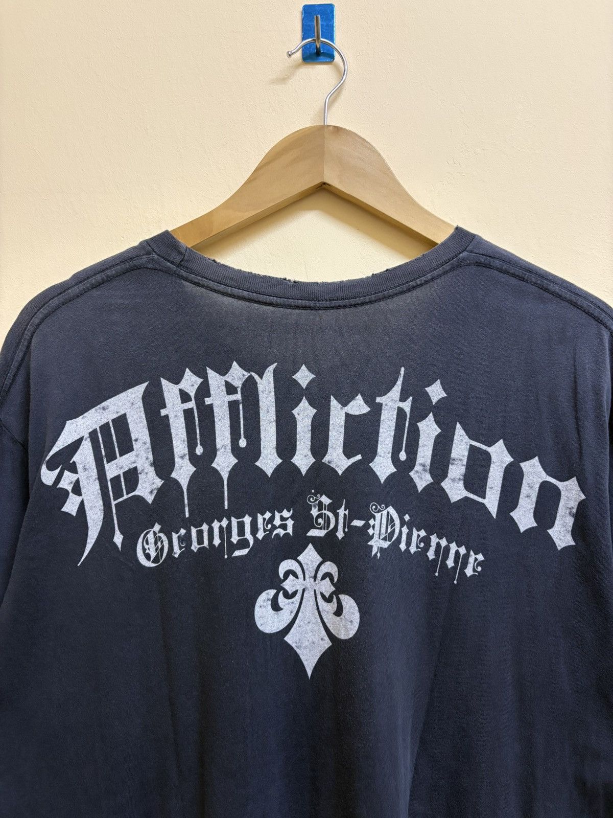 Affliction Vintage Y2k Affliction Rush Georges St Pierre Distressed Size US L / EU 52-54 / 3 - 4 Thumbnail