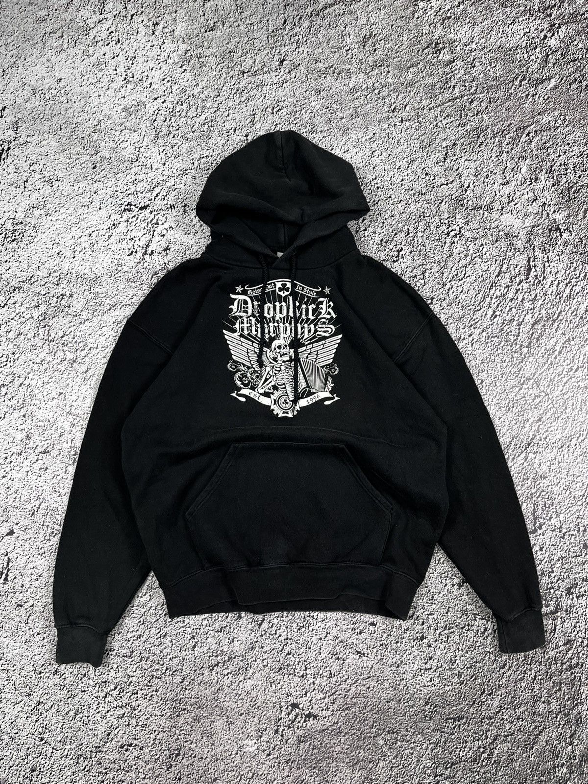Band Tees Vintage Y2K Dropkick Murphys Going Out In Style logo hoodie Size US L / EU 52-54 / 3 - 1 Thumbnail