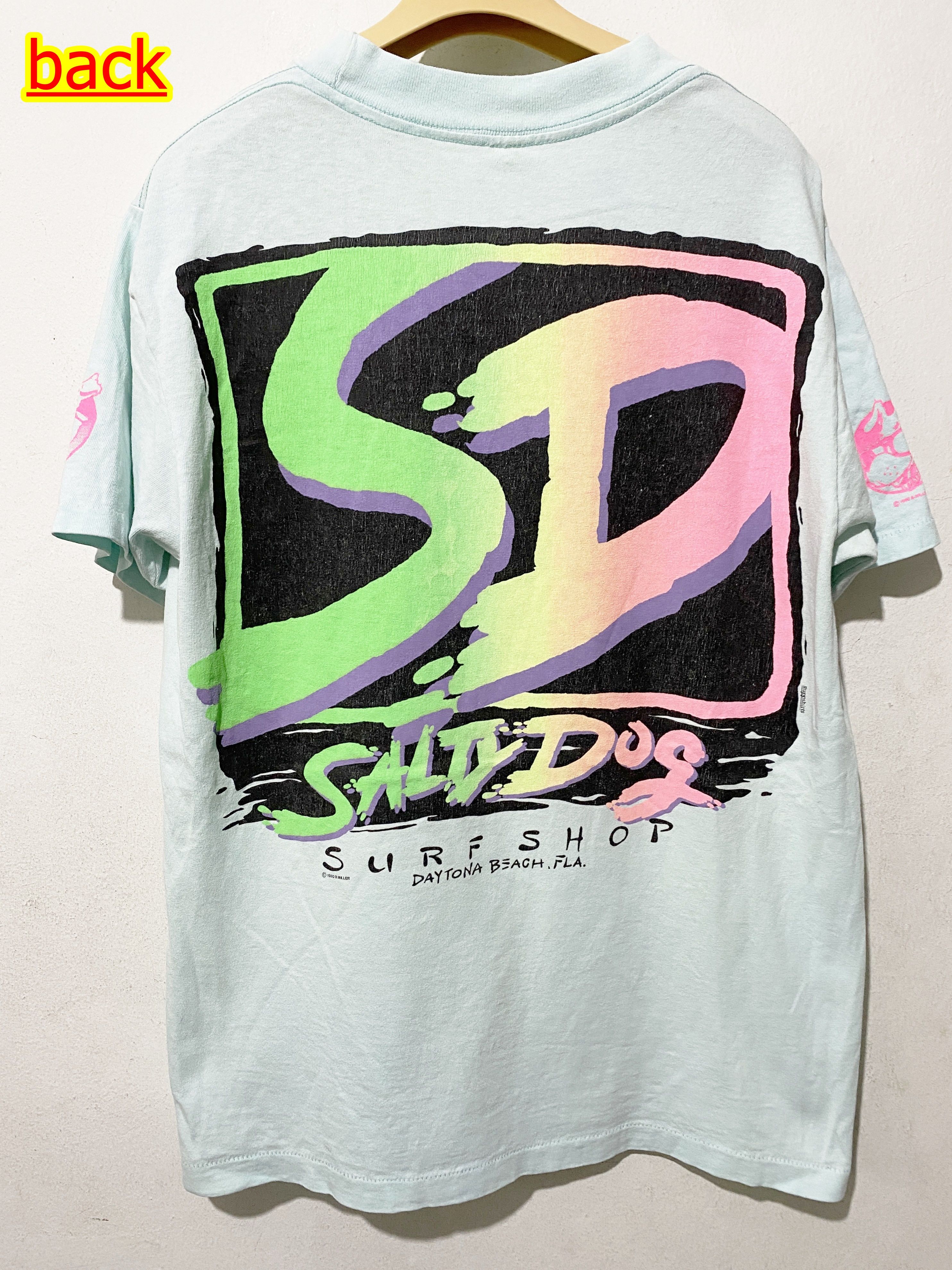 Vintage Vintage 80s Salty Dog Pocket Tee Size US M / EU 48-50 / 2 - 1 Thumbnail