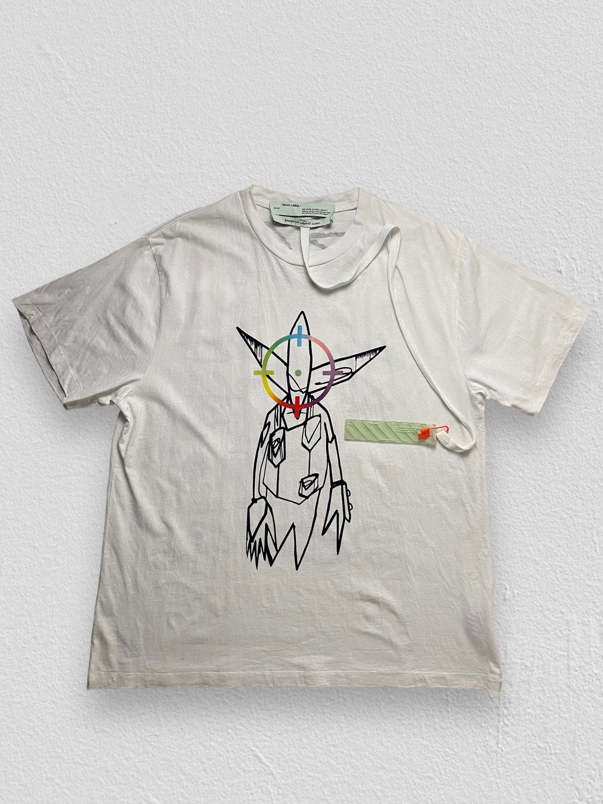 image of Off-White X Futura Alien Oversized Fit Shirt, Men's (Size Medium)