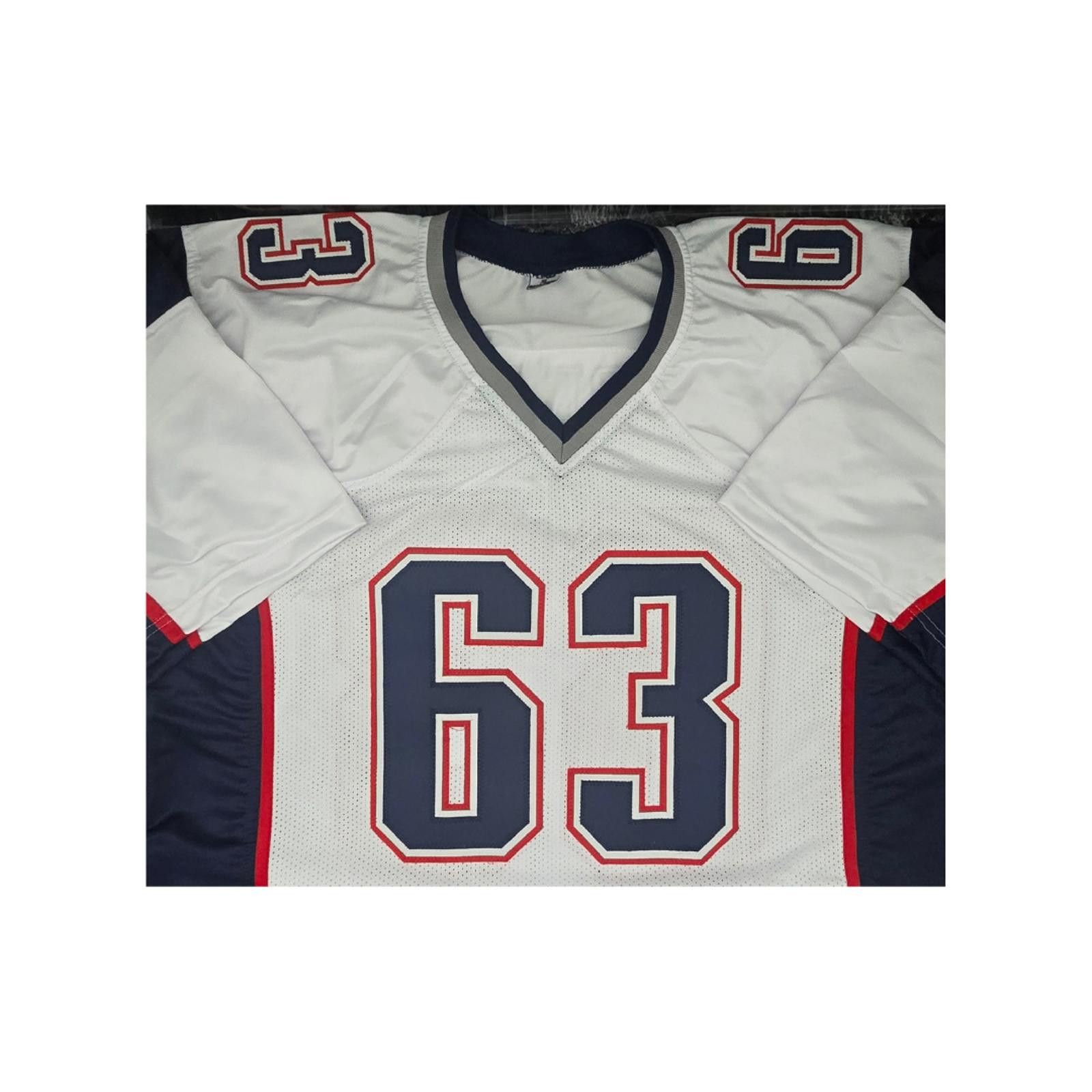 Other Joe Andruzzi Autographed Football Jersey With COA (XL) Size ONE SIZE - 4 Thumbnail