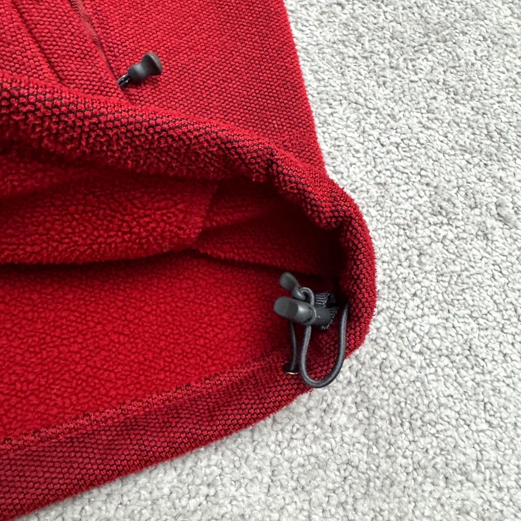 Port Authority Port Authority Xfinity Pique Fleece Jacket Men Small Red Full Zip Pockets Outdoor Size US S / EU 44-46 / 1 - 6 Thumbnail