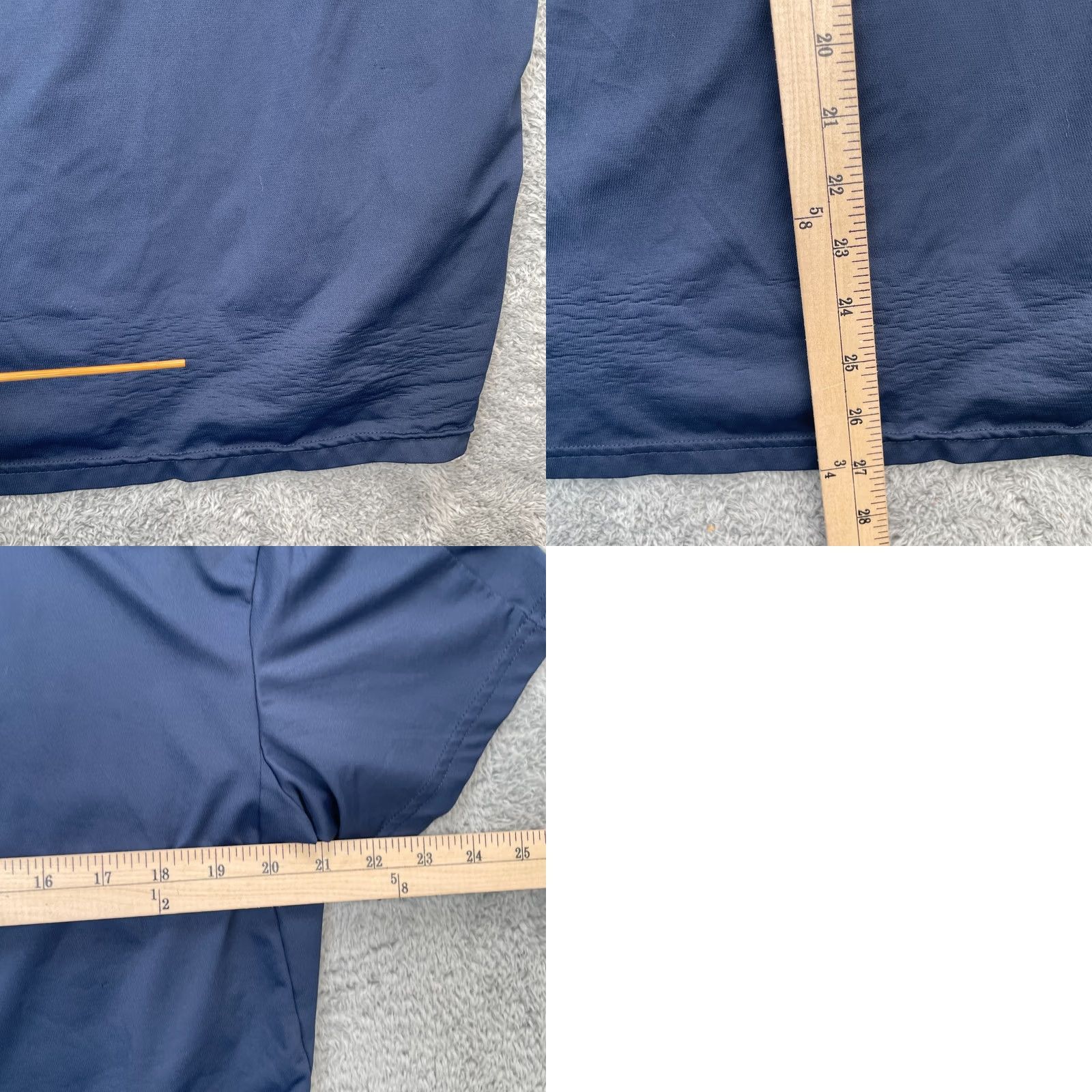 Nike Nike Shirt Mens Large Blue Pro Dri Fit Uv Miler Swoosh Logo Side Slit Running Size US L / EU 52-54 / 3 - 8 Thumbnail