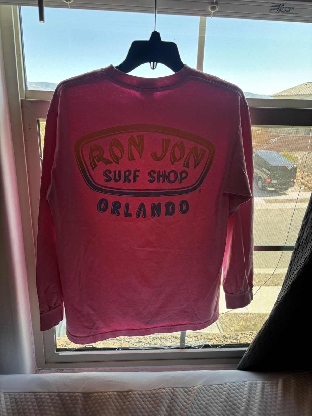 Japanese Brand × Ron Jon Surf Shop × Vintage Vintage y2k Ron Jon surf shop pink long sleeve Size US M / EU 48-50 / 2 - 3 Thumbnail