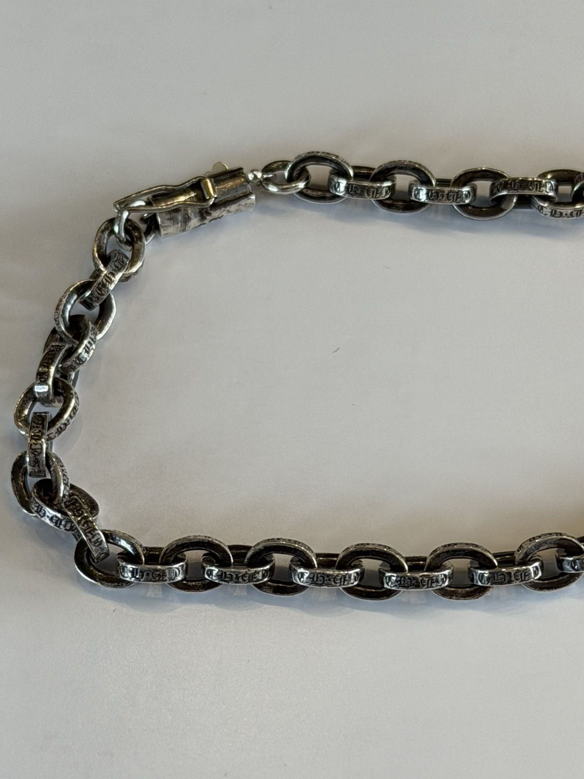 Chrome Hearts Chrome Hearts Silver Paper Chain Clasp Bracelet Size ONE SIZE - 6 Thumbnail
