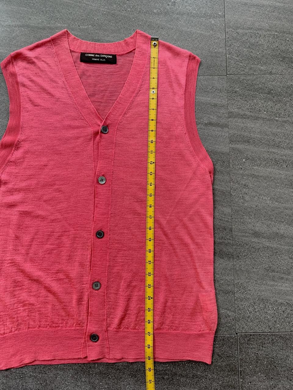 Comme des Garcons Homme Plus FREE TAX! 90s Knitted Vest Size US M / EU 48-50 / 2 - 10 Thumbnail