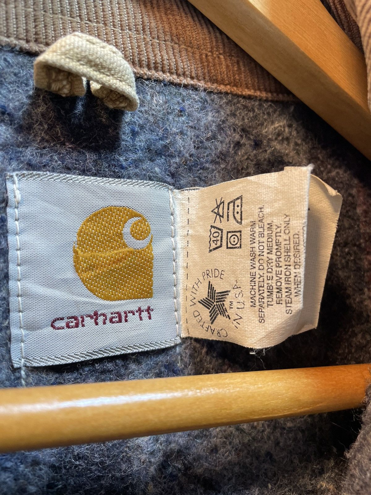Carhartt Vintage Carhartt Detroit Jacket Size US XL / EU 56 / 4 - 4 Thumbnail
