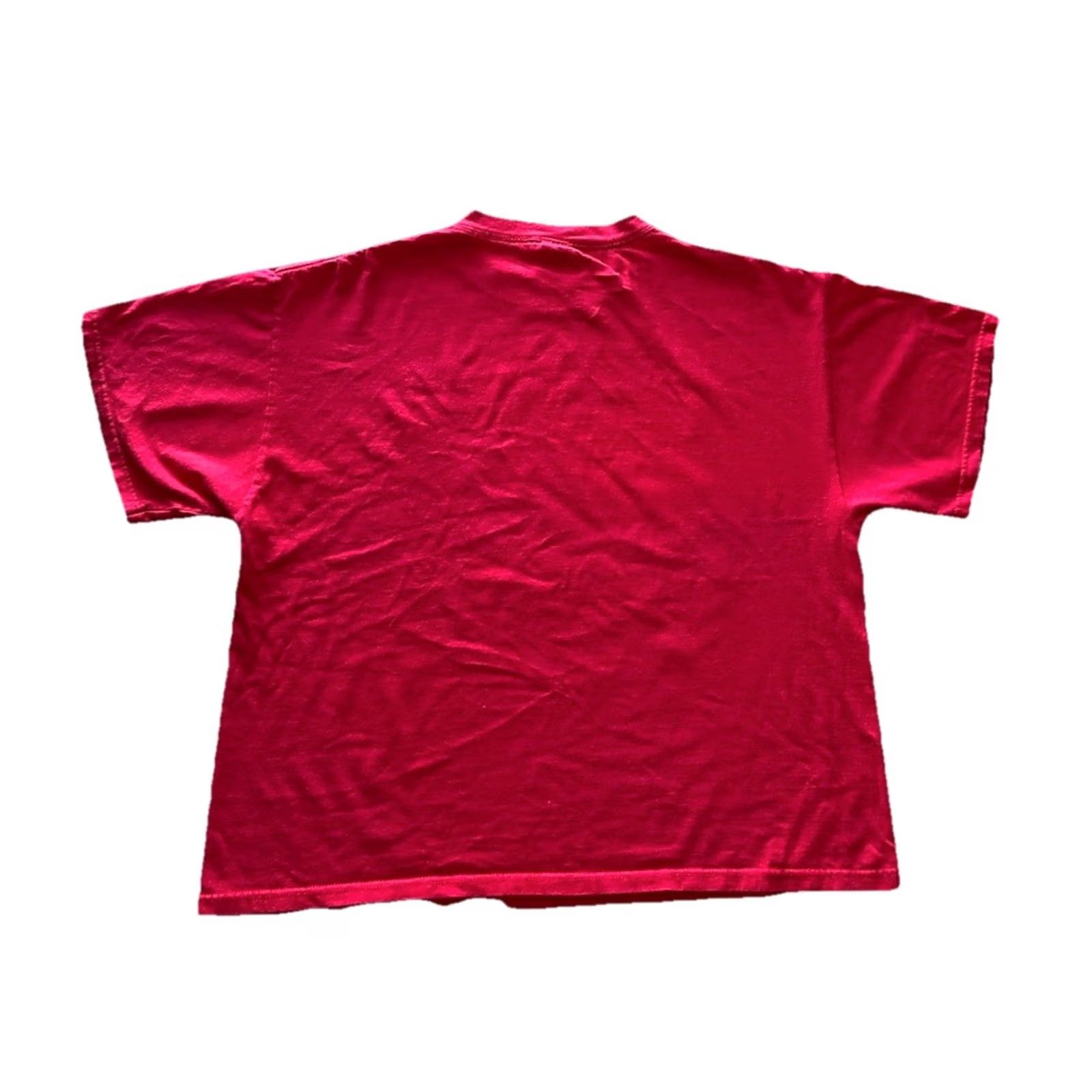 Delta VINTAGE Arkansas Razorbacks T-Shirt Men’s XL Red NCAA Delta USA Cotton Blend Short Sleeve Shirt Mens Red USA 90s/2000s Size US XL / EU 56 / 4 - 6 Thumbnail