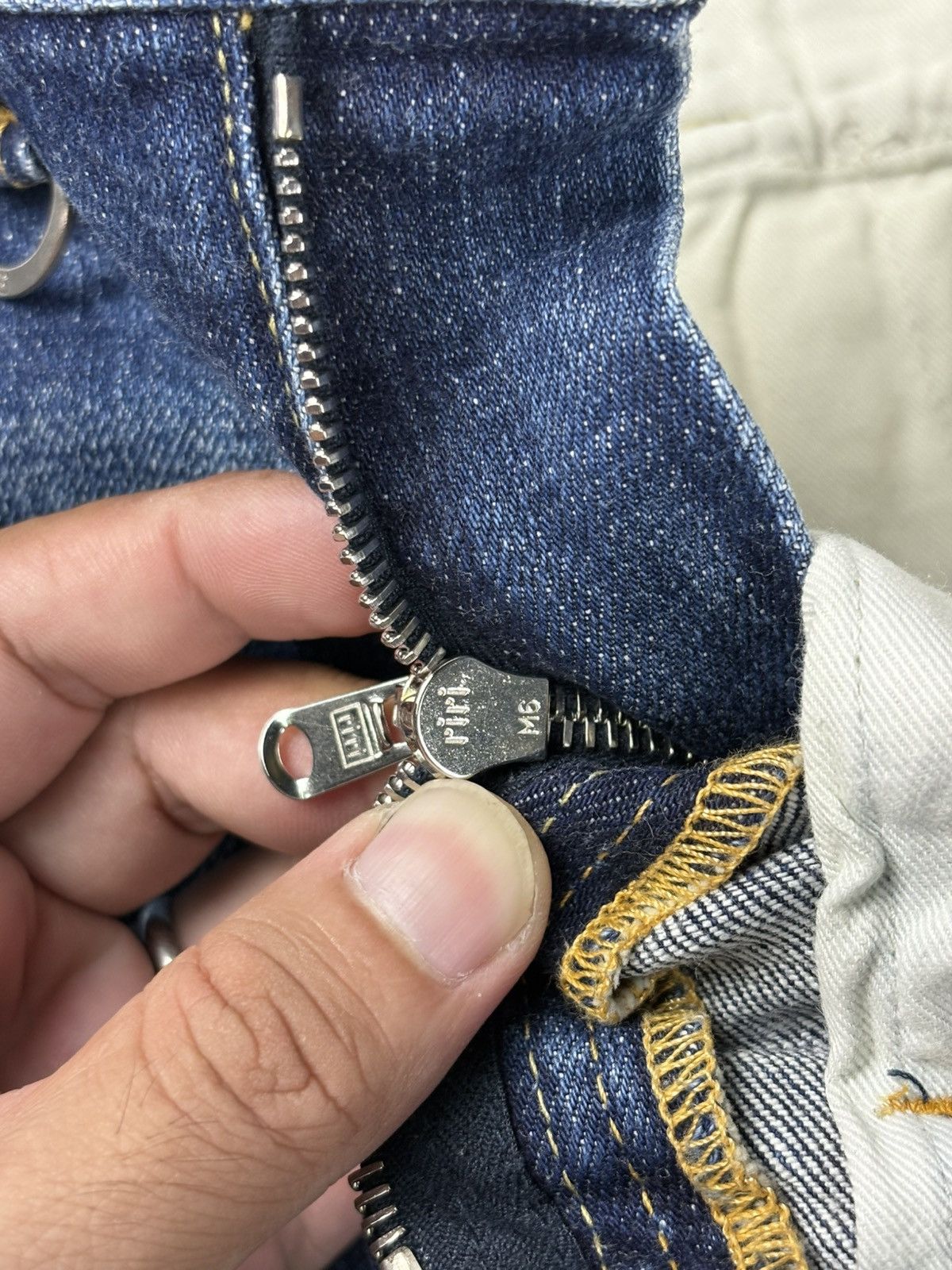 Japanese Brand × uniform experiment Uniform experiment x Swarovski 12oz Selvedge Python Patch Size US 31 - 8 Thumbnail