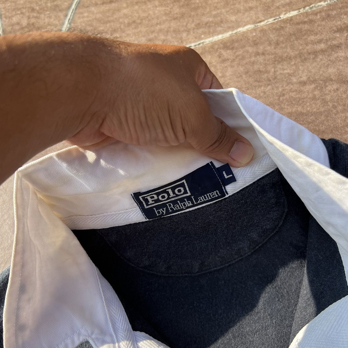 Polo Ralph Lauren × Vintage Polo Raplh Lauren Polo Shirt Size US L / EU 52-54 / 3 - 7 Thumbnail