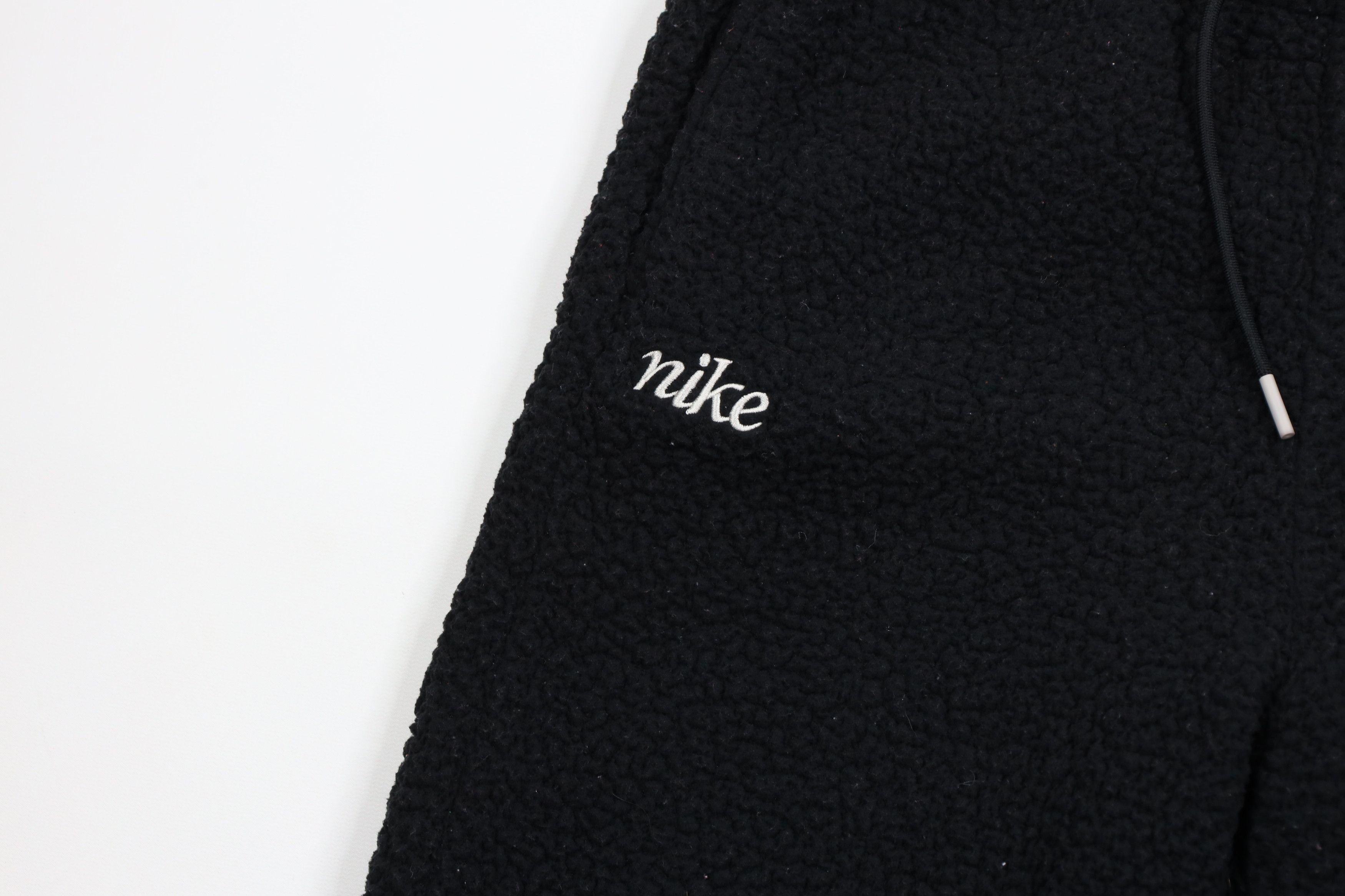 Nike × Vintage Nike Spell Out Script Deep Pile Fleece Cozy Sweatpants Size 26" / US 2 / IT 38 - 7 Thumbnail