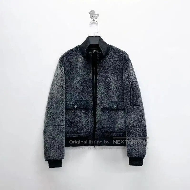 Lanvin Lanvin Winter Black Gray Fur Women's Jacket . Size S / US 4 / IT 40 - 1 Thumbnail