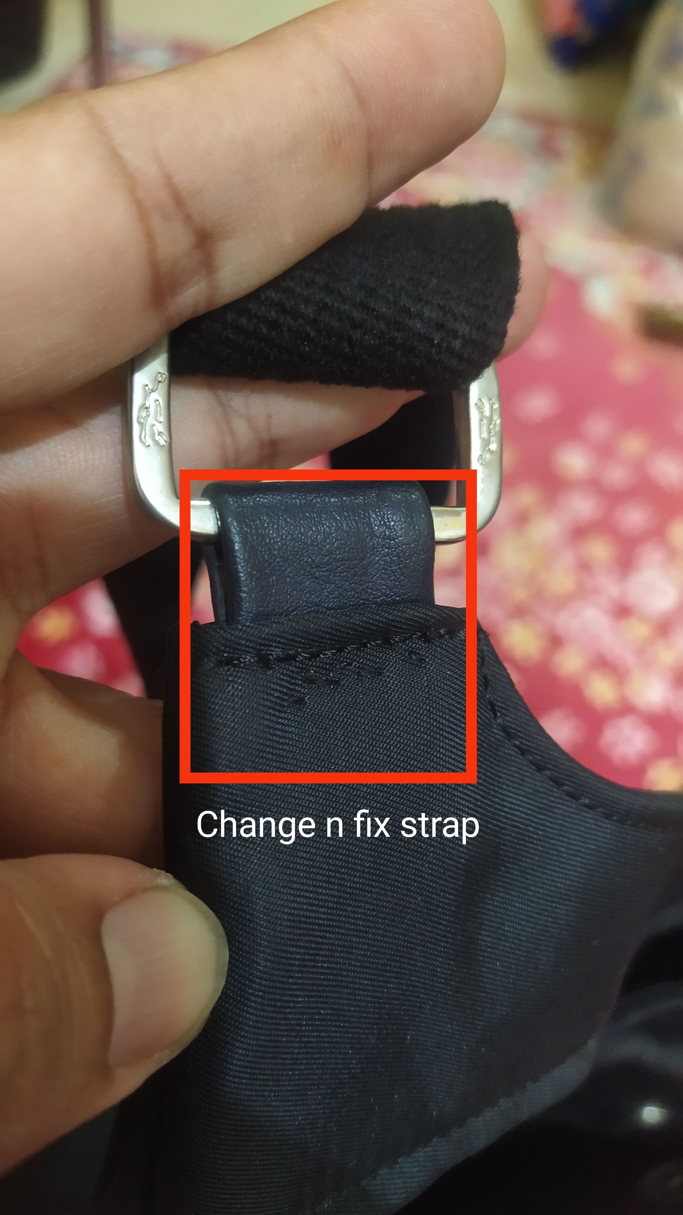 Longchamp Longchamp Black Nylon Crossbody Messenger Bag Size ONE SIZE - 11 Thumbnail