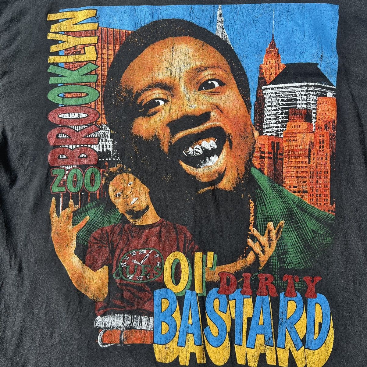 Band Tees × Rap Tees 🔥rare🔥wutang clan old dirty bastard brooklyn zoo Size US XL / EU 56 / 4 - 2 Thumbnail