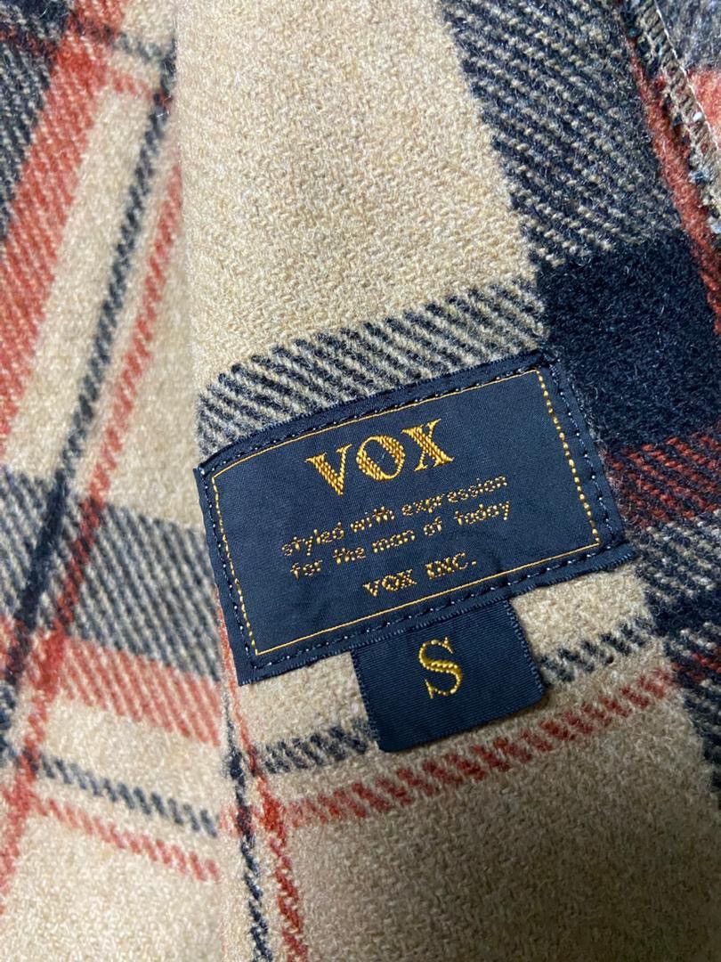 Japanese Brand Vox Inc. Wool Plaid Checkered Button Up Shirts (173) Size US S / EU 44-46 / 1 - 6 Thumbnail