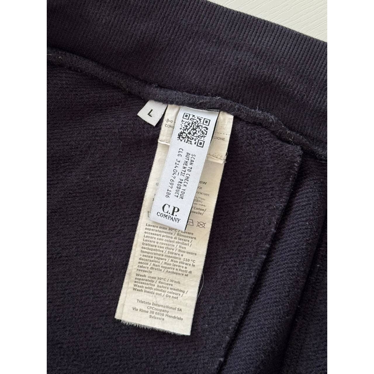 C.P. Company CP Company Lens Cargo Navy Sweatpants Size US 34 / EU 50 - 6 Thumbnail