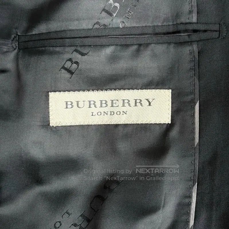 Burberry Burberry Black Cotton Men's Jacket. Size US M / EU 48-50 / 2 - 6 Thumbnail