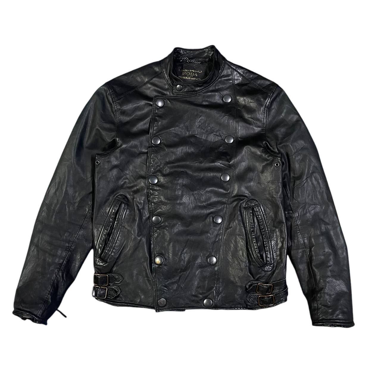 RODA Vintage Roda Deluxe Motorcycle Leather Jacket Rider Size US M / EU 48-50 / 2 - 1 Thumbnail
