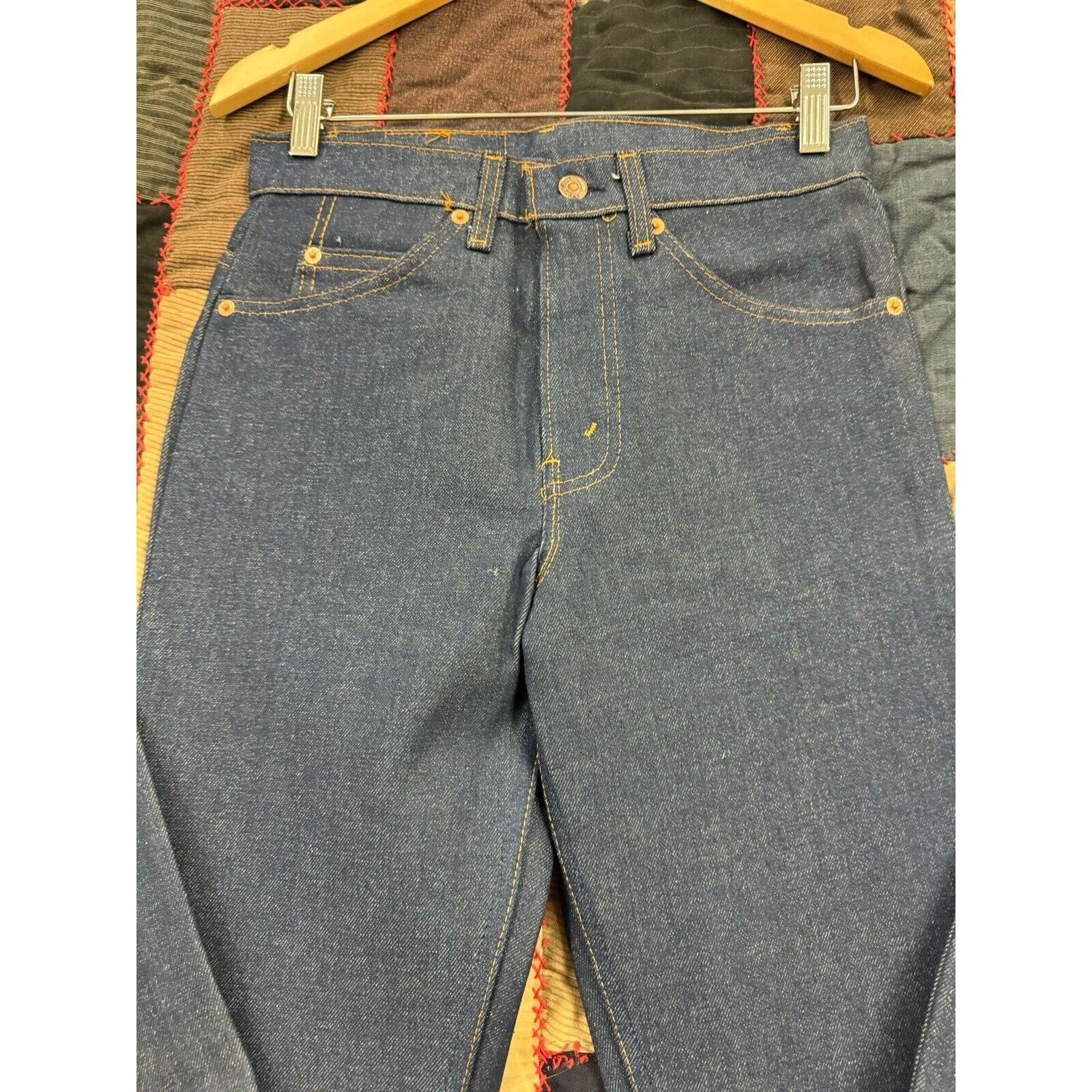 Levi's Deadstock True Vintage 70s Levi’s 509 Blue Jeans W29 X L34 Size US 29 - 8 Thumbnail