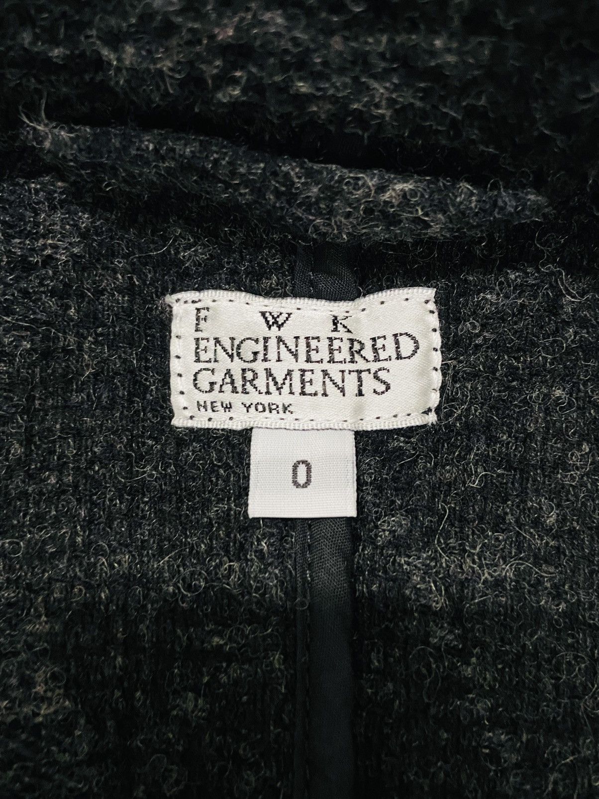 Engineered Garments × Nepenthes FWK NEW YORK ENGINEREED GARMENTS x NEPHENTHES WOOL COAT. Size XS / US 0-2 / IT 36-38 - 12 Thumbnail