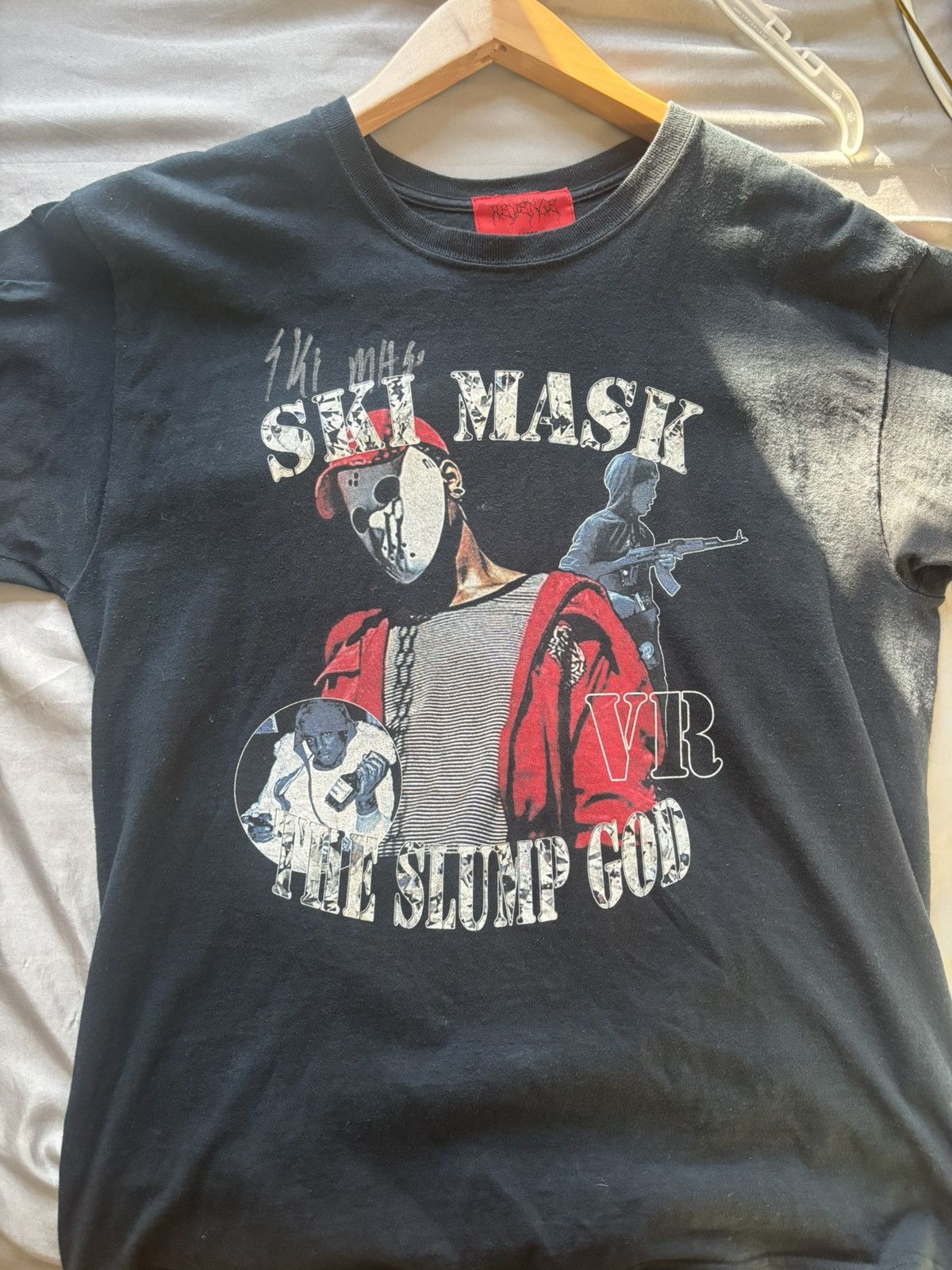 Revenge SIGNED Ski Mask The Slump God OG Revege 2018 tee Size US L / EU 52-54 / 3 - 1 Thumbnail