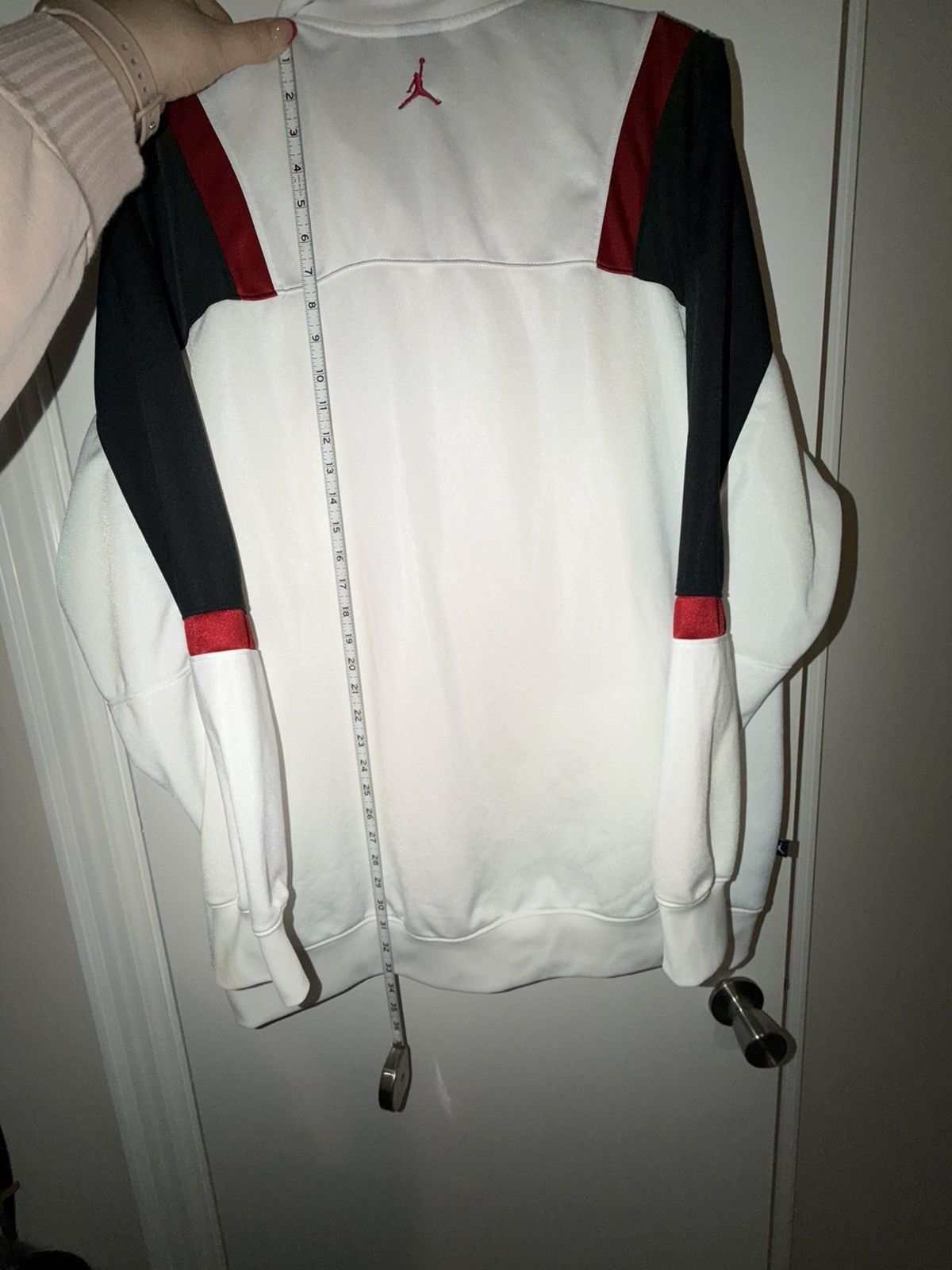 Nike White/Red/Blck Nike Air Jordan Full-zip Track Jacket Size 2X Size US XXL / EU 58 / 5 - 11 Thumbnail