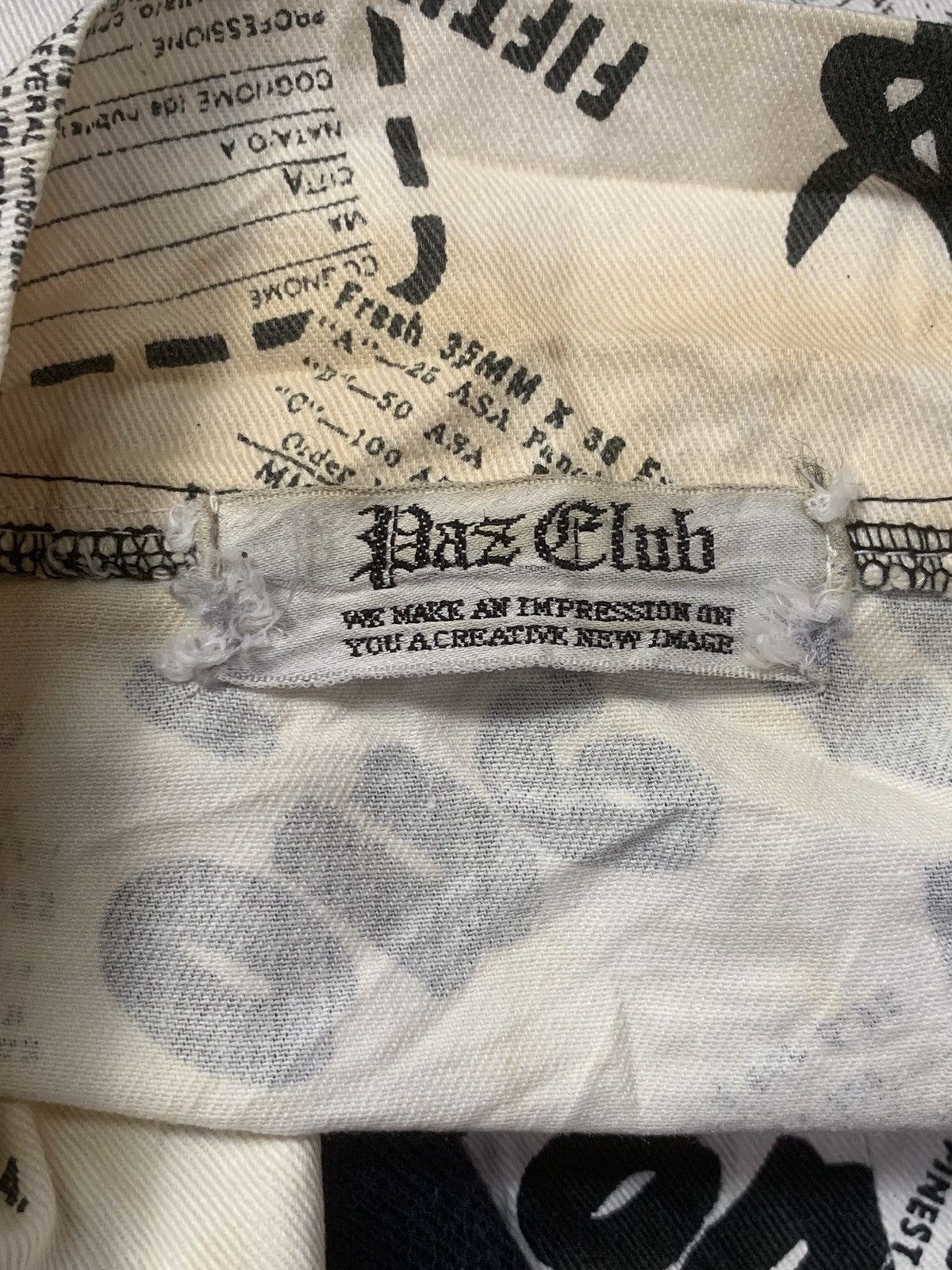 Japanese Brand × Vintage Rare Design Vintage Paz Club Full Print Sweatshirt Size L / US 10 / IT 46 - 5 Thumbnail