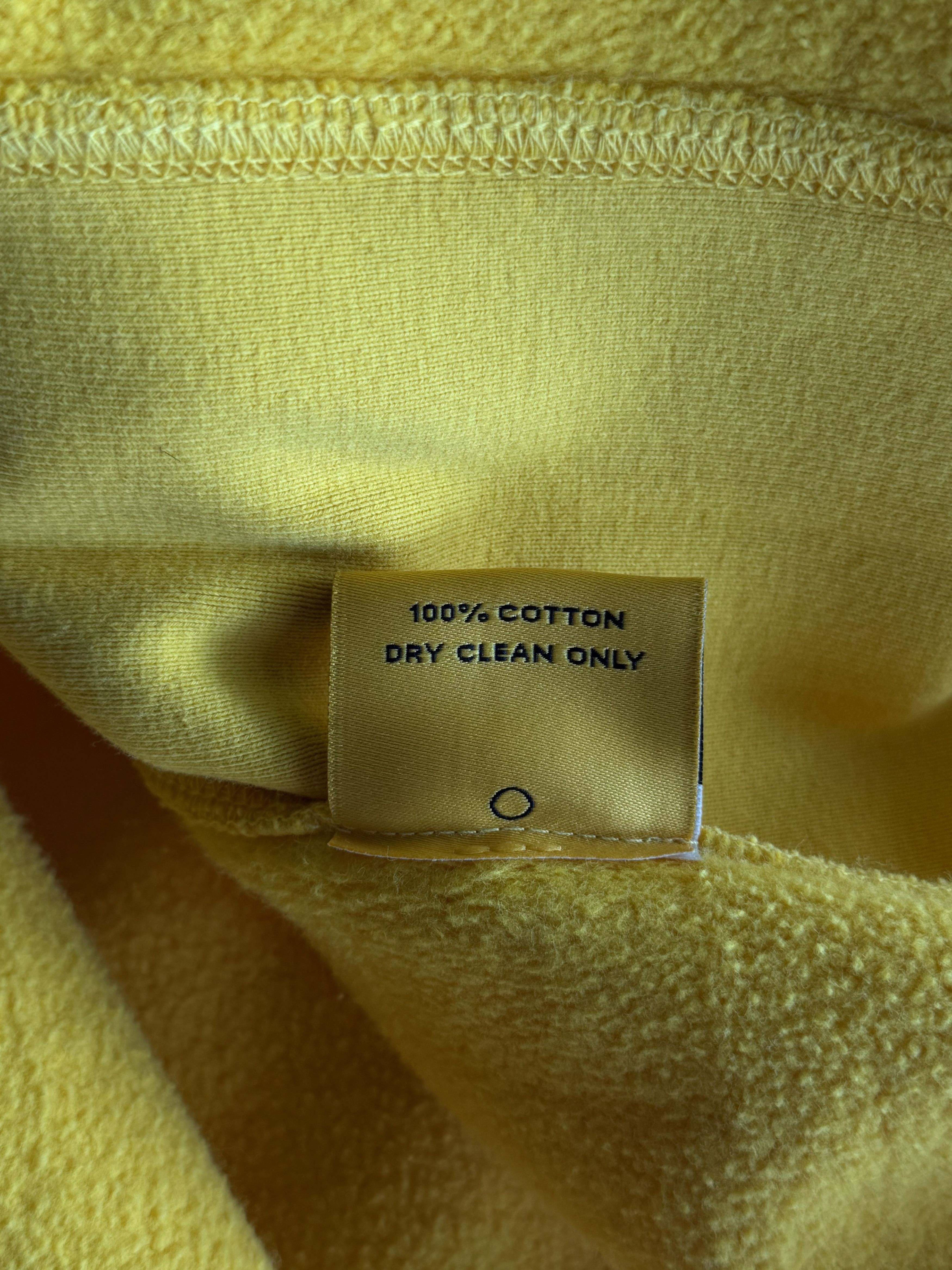 Gallery Dept. Gallery Dept Yellow & Black Logo Hoodie Size US XL / EU 56 / 4 - 5 Thumbnail