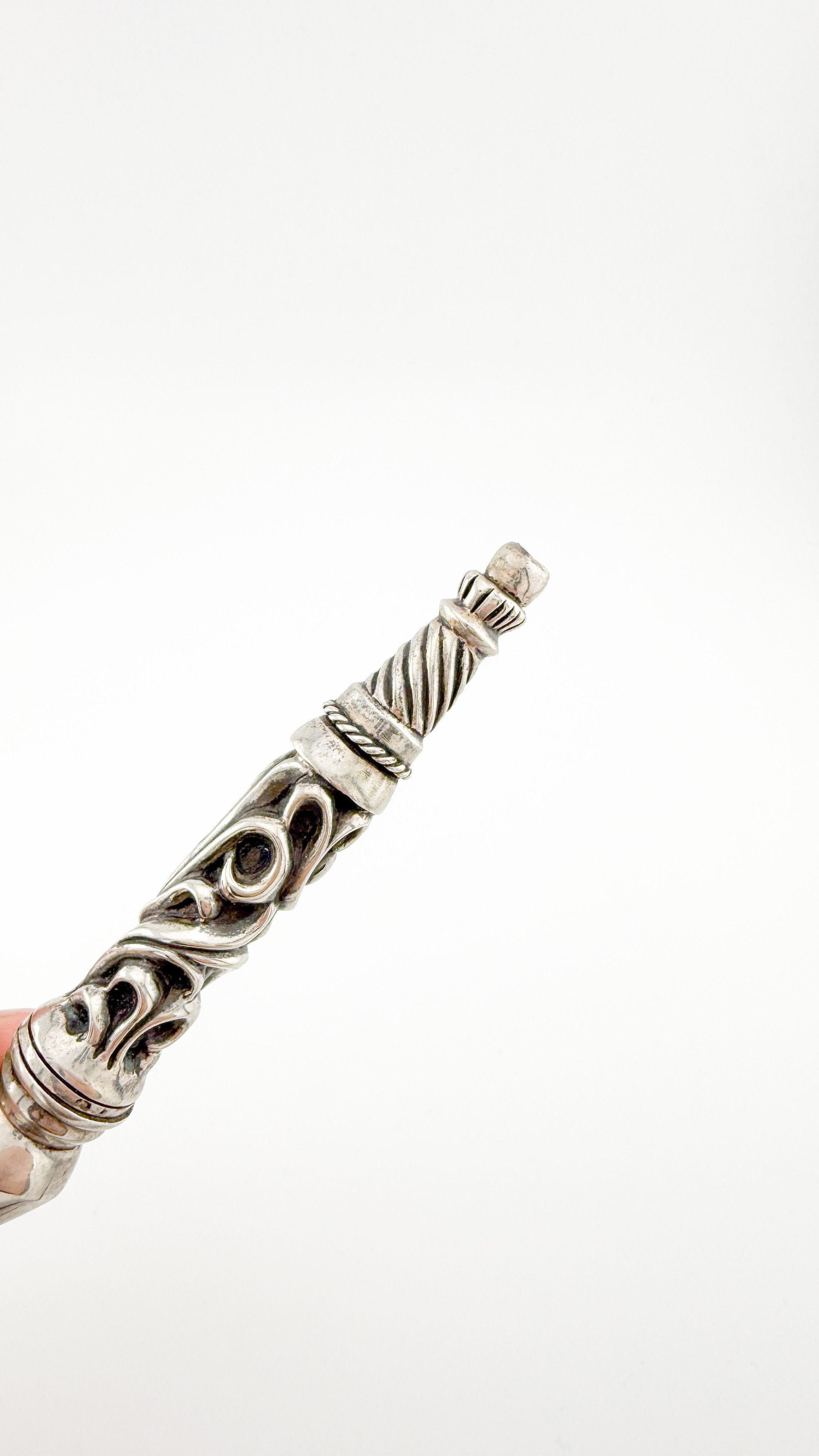 Chrome Hearts RARE! Chrome Hearts Silver Three Piece Pipe Size ONE SIZE - 3 Thumbnail