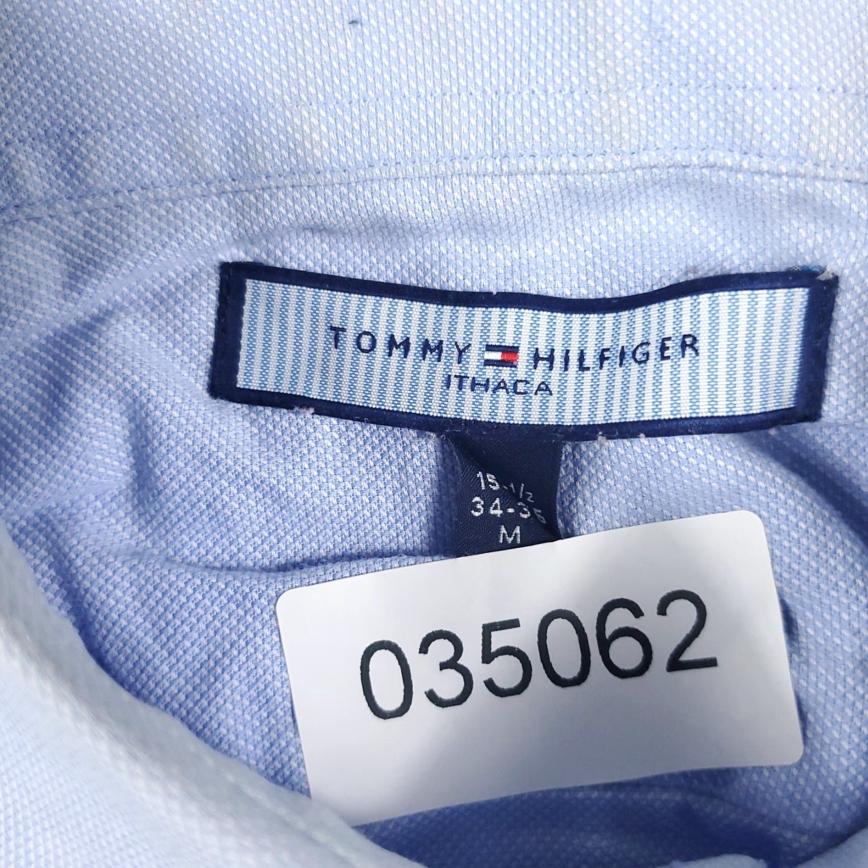 Tommy Hilfiger Tommy Hilfiger Shirt Men Medium Blue Casual Button-Up Long Sleeve Button-Down Collar Vintage? No Size US M / EU 48-50 / 2 - 8 Thumbnail