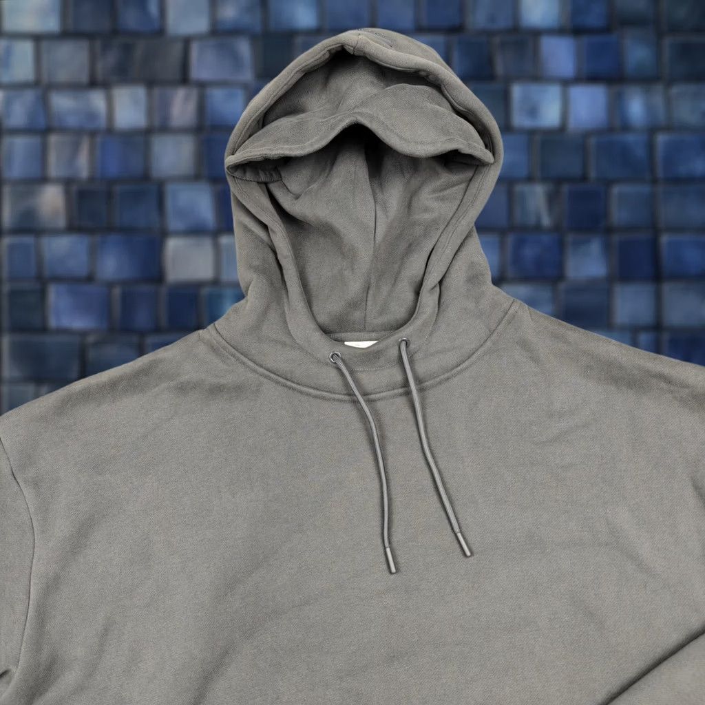 KangaROOS Comfrt Hoodie Mens XL Gray Fleece Pullover Kangaroo Logo Sleeve Zip Pockets Size US XL / EU 56 / 4 - 1 Thumbnail