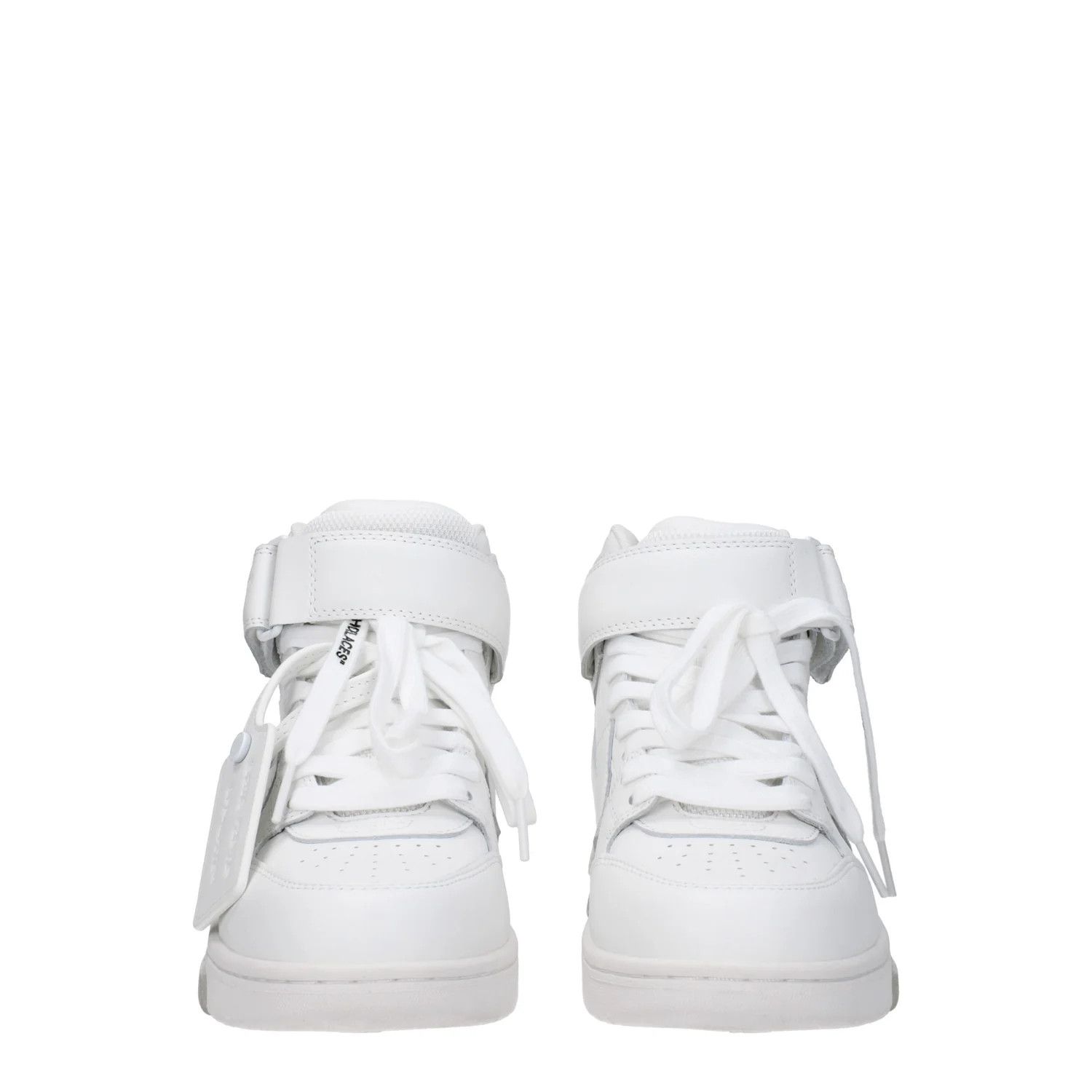 Off-White ob1o1e1124 Leather Sneakers in White Size US 5 / IT 35 - 3 Thumbnail