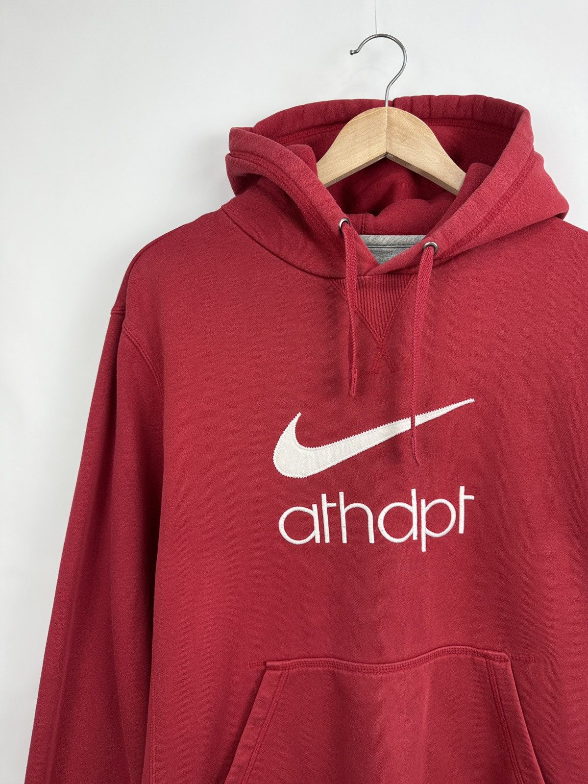 Nike 🇺🇸 Vintage 90s Nike Athdpt Athletic Hoodie Rare Retro Y2K Size US L / EU 52-54 / 3 - 2 Thumbnail