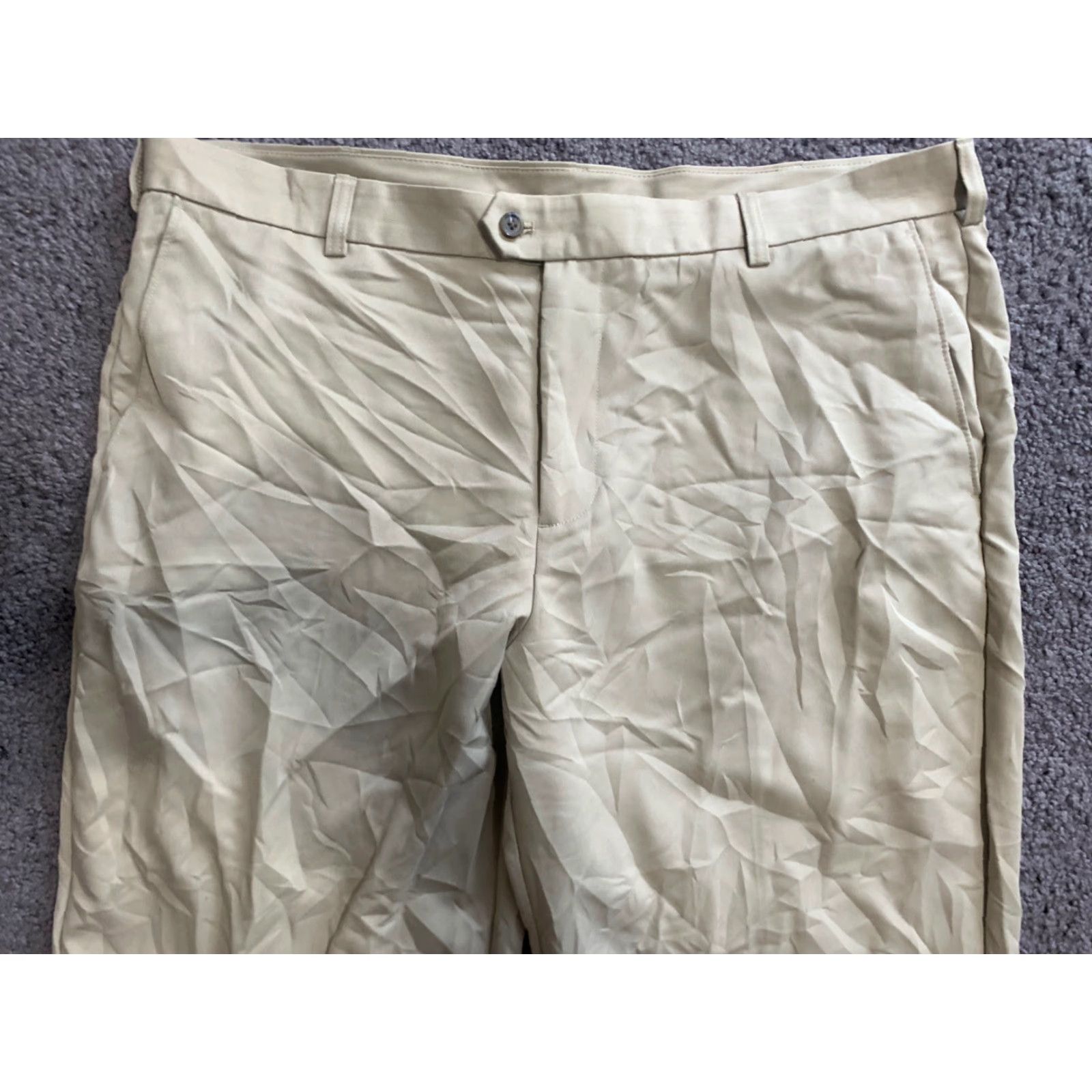Izod IZOD GOLF Beige Pants Mens Size 40x30 Classic Fit Straight Leg Size US 40 / EU 56 - 5 Thumbnail
