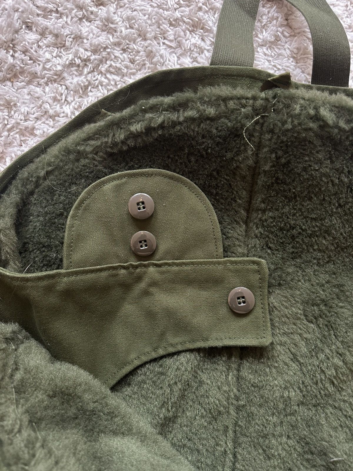 Vintage Swedish Army Motorcycle Pants 1974 Size US 34 / EU 50 - 9 Thumbnail