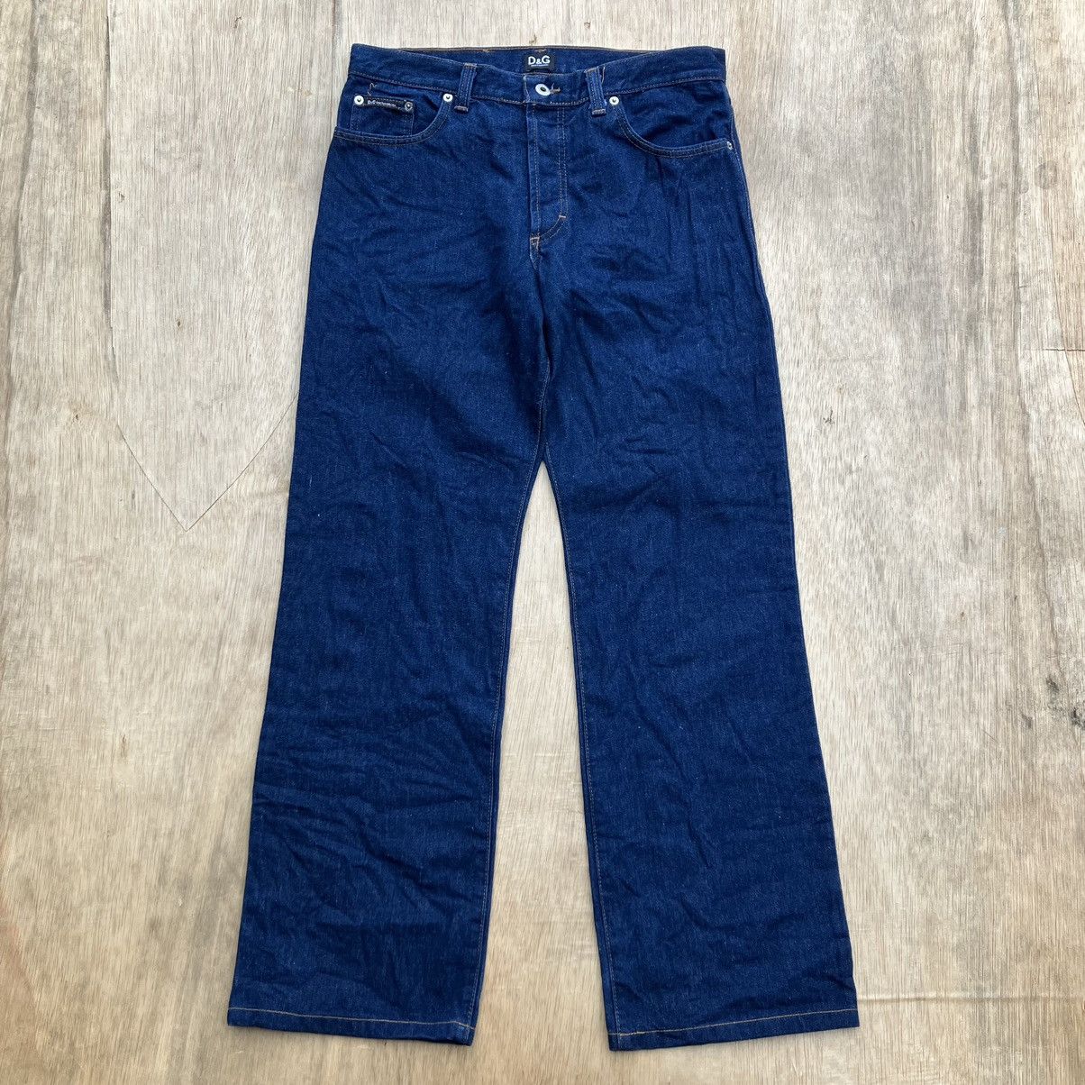 Designer × Dolce & Gabbana DOLCE & GABBANA DENIM LOOSE FIT Size US 31 - 12 Thumbnail