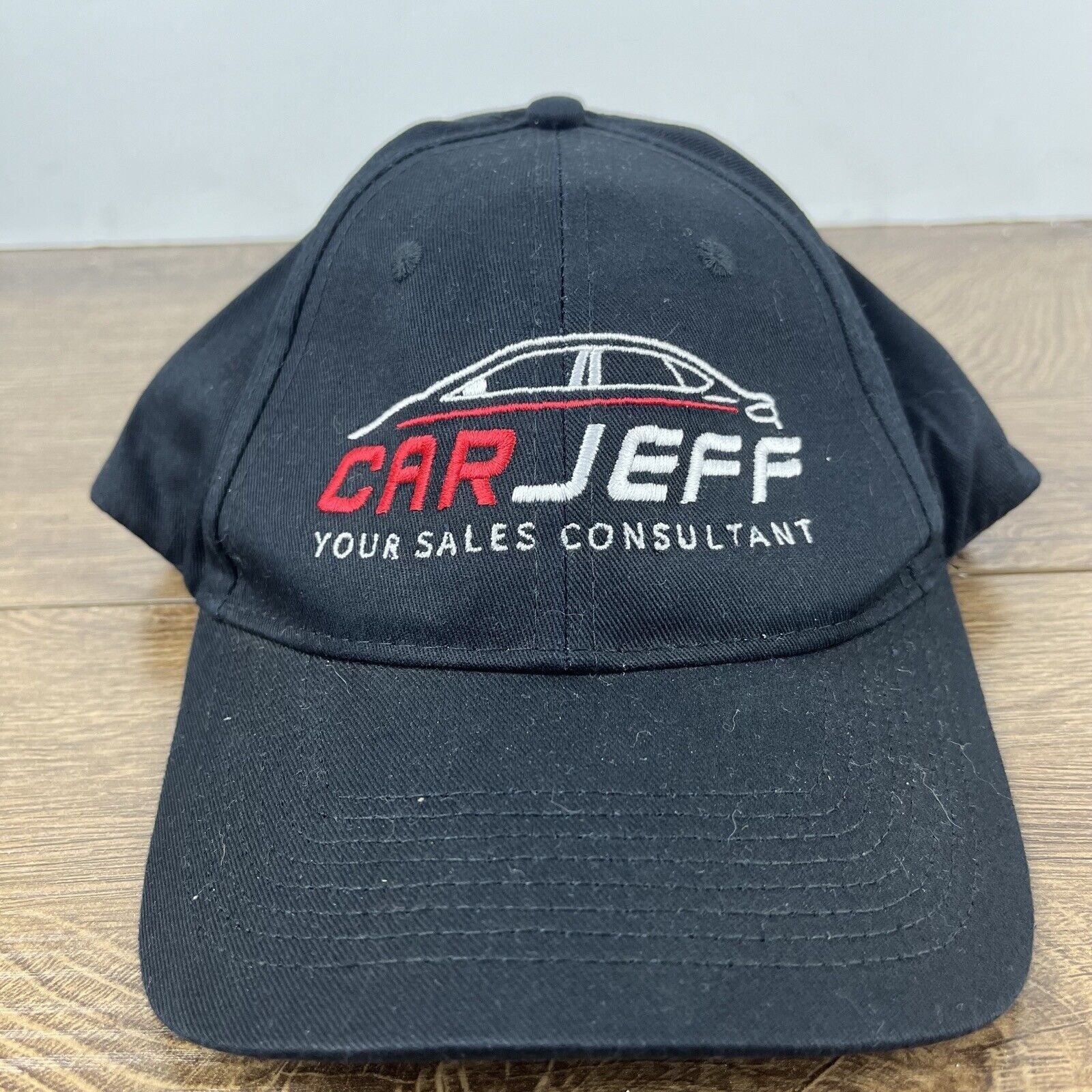 Other Car Jeff Hat Sales Consultant Hat Black Adjustable Hat Black Size ONE SIZE - 2 Thumbnail